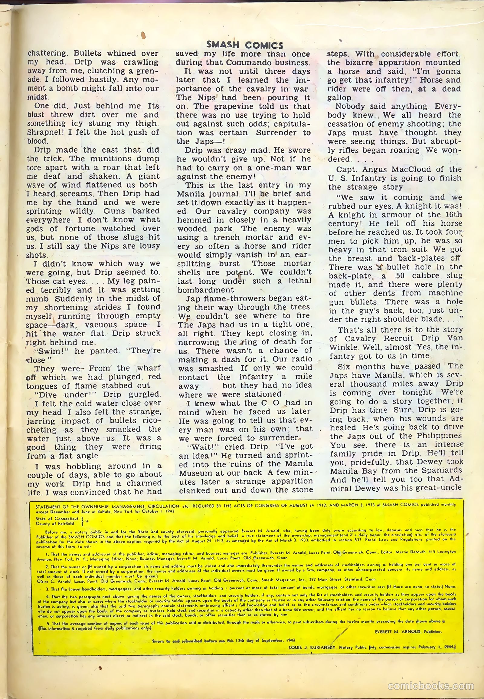 Smash Comics #50 (1944) — page 43 of 60