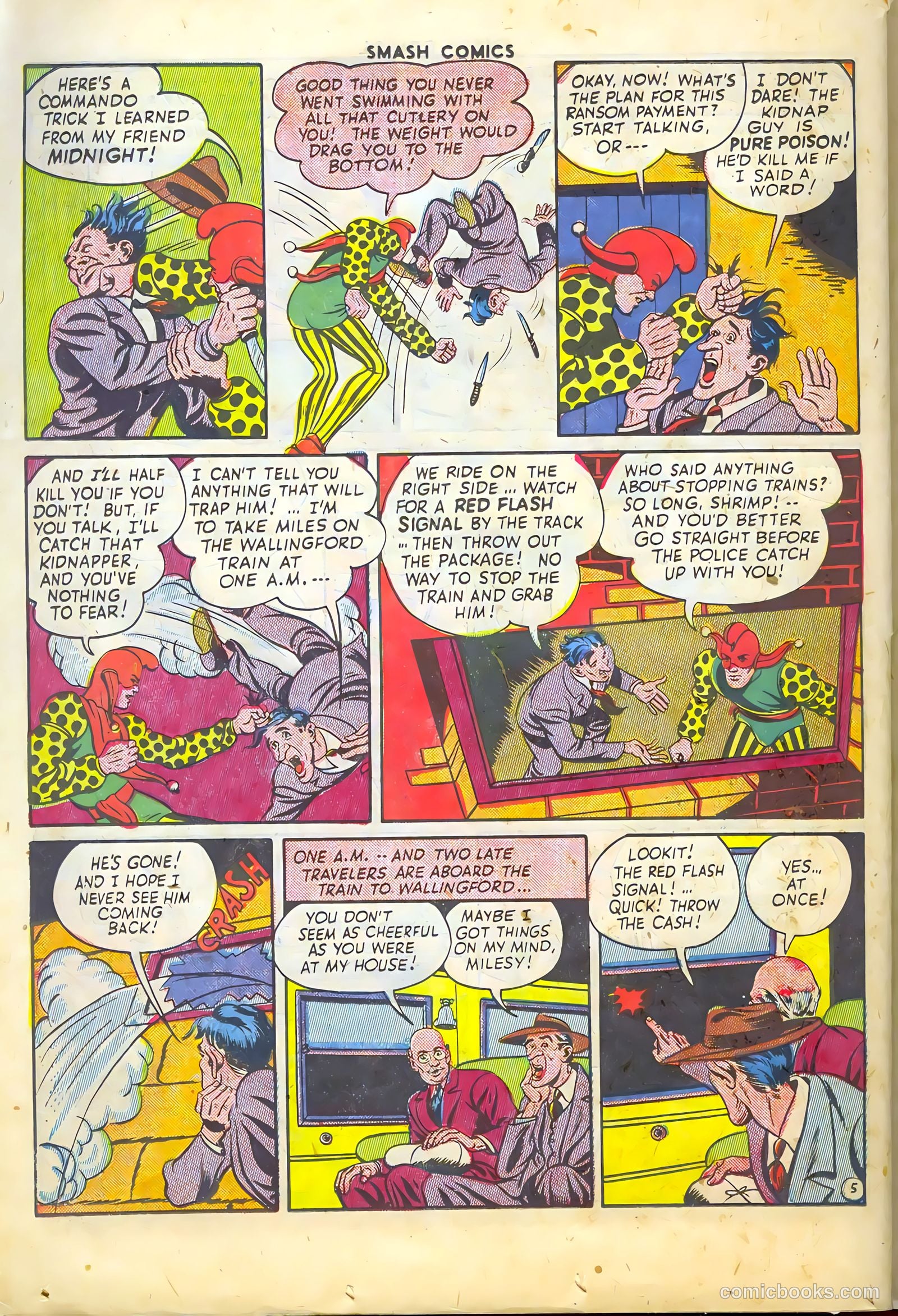 Smash Comics #50 (1944) — page 56 of 60