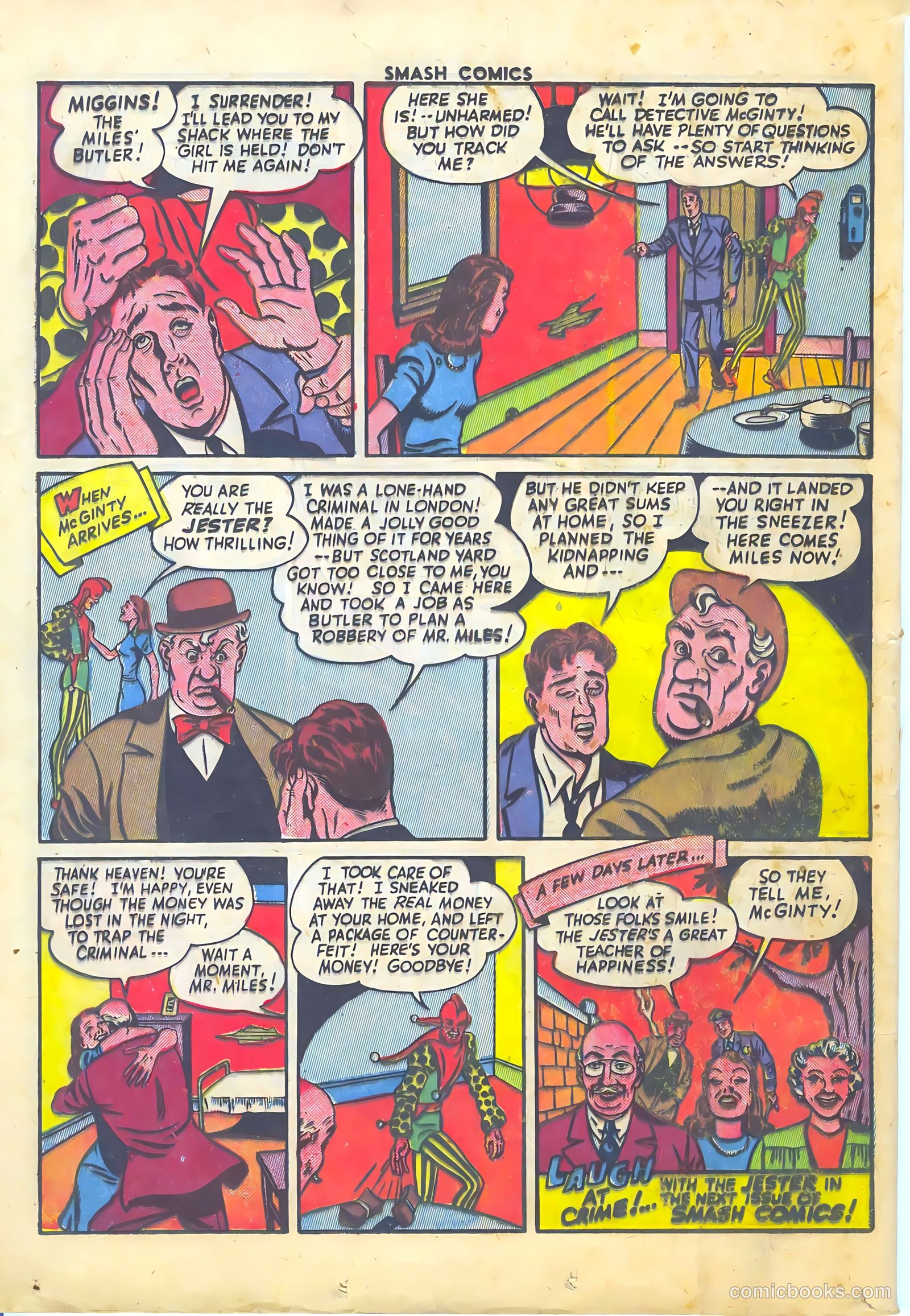 Smash Comics #50 (1944) — page 58 of 60