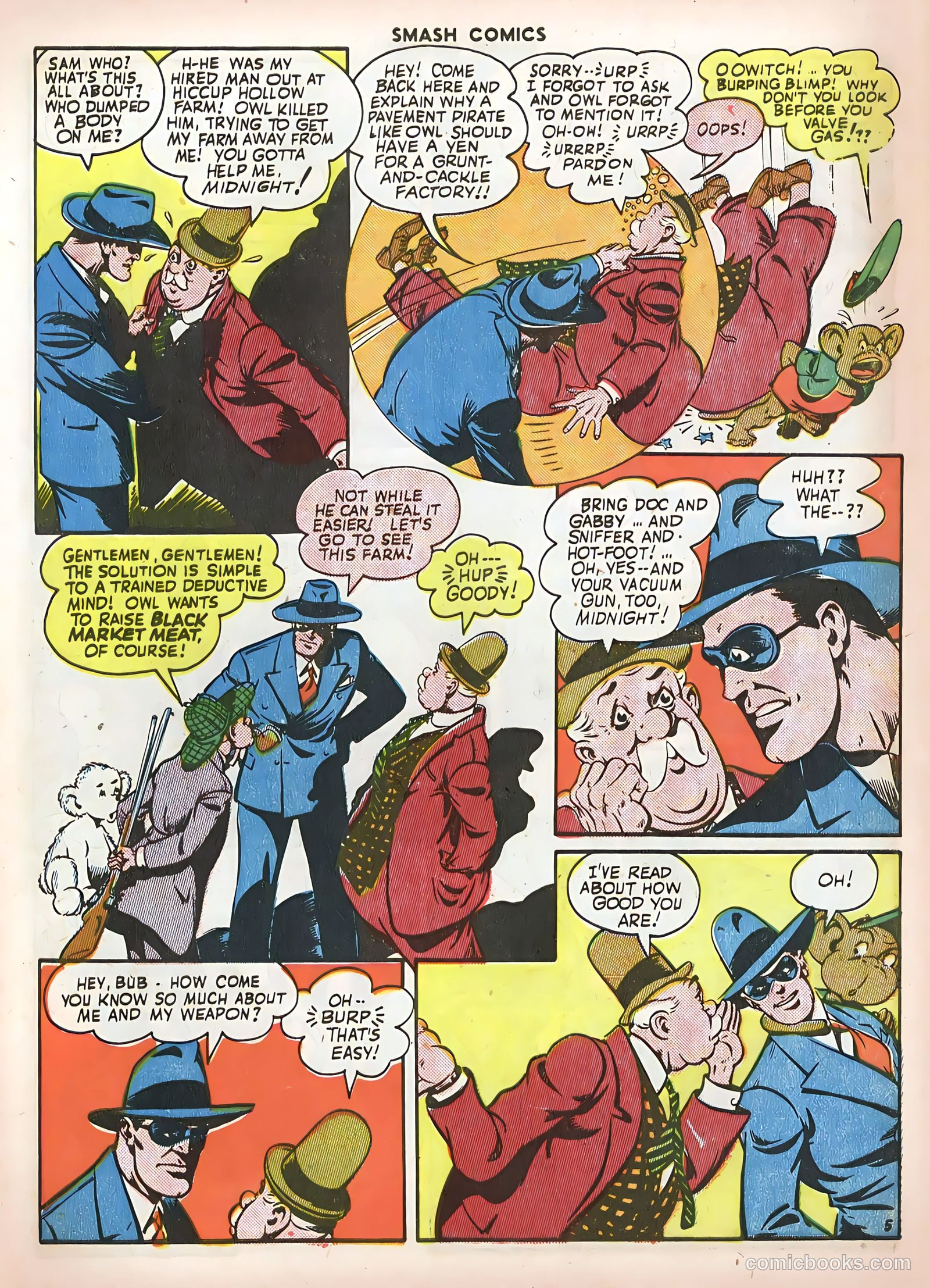 Smash Comics #51 (1944) — page 7 of 60
