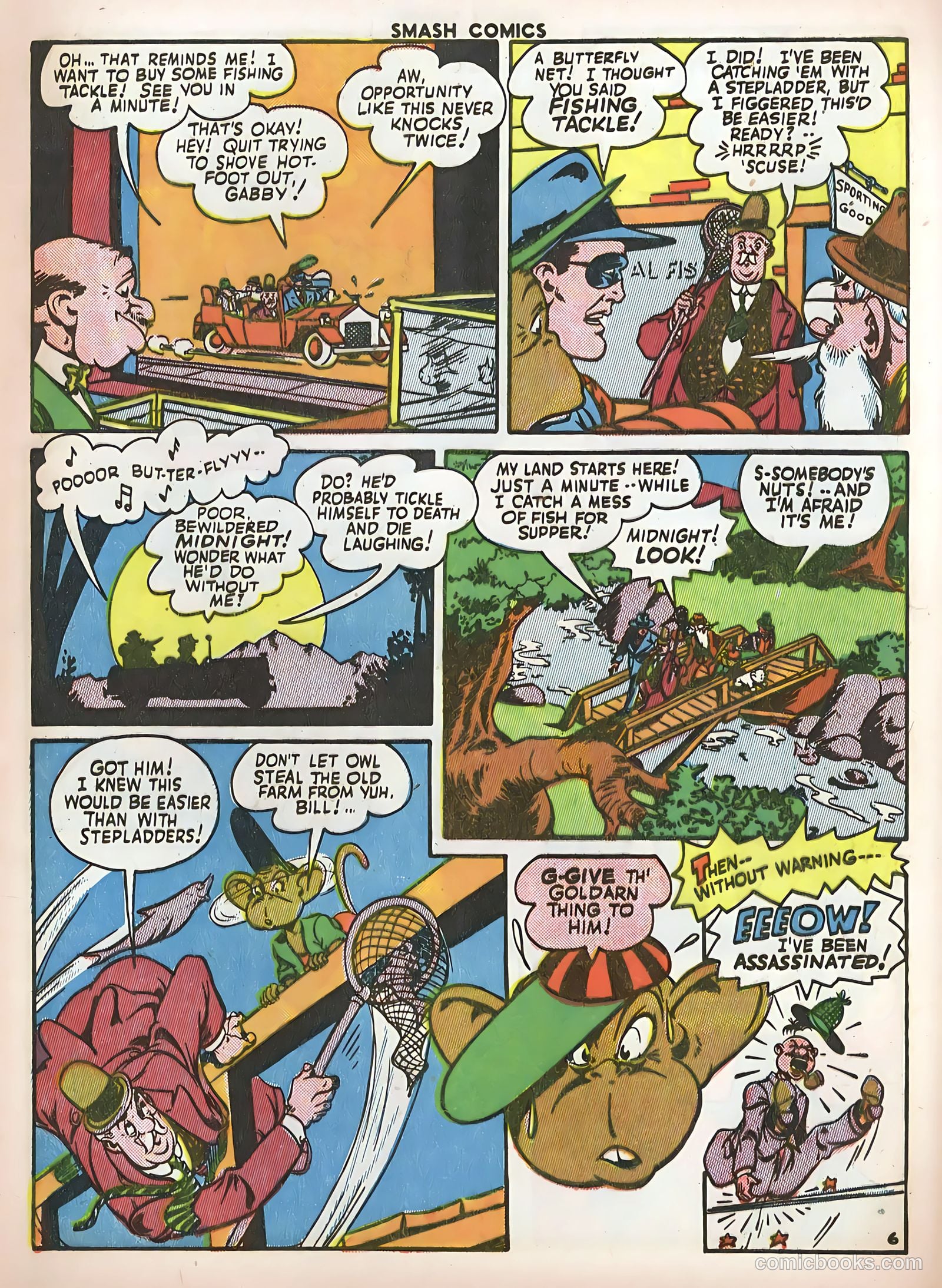 Smash Comics #51 (1944) — page 8 of 60