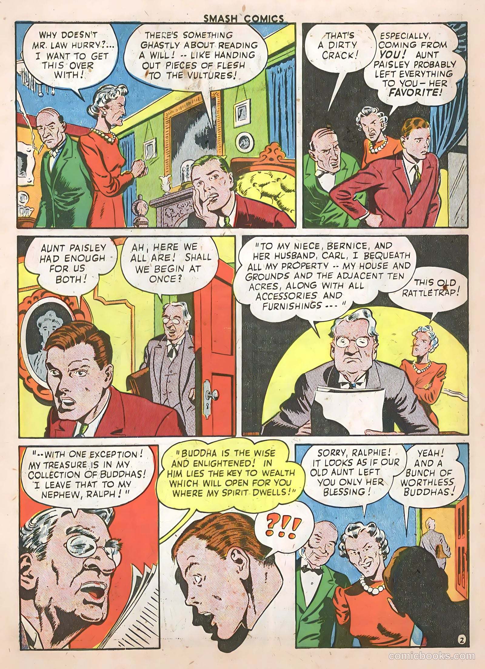 Smash Comics #51 (1944) — page 15 of 60