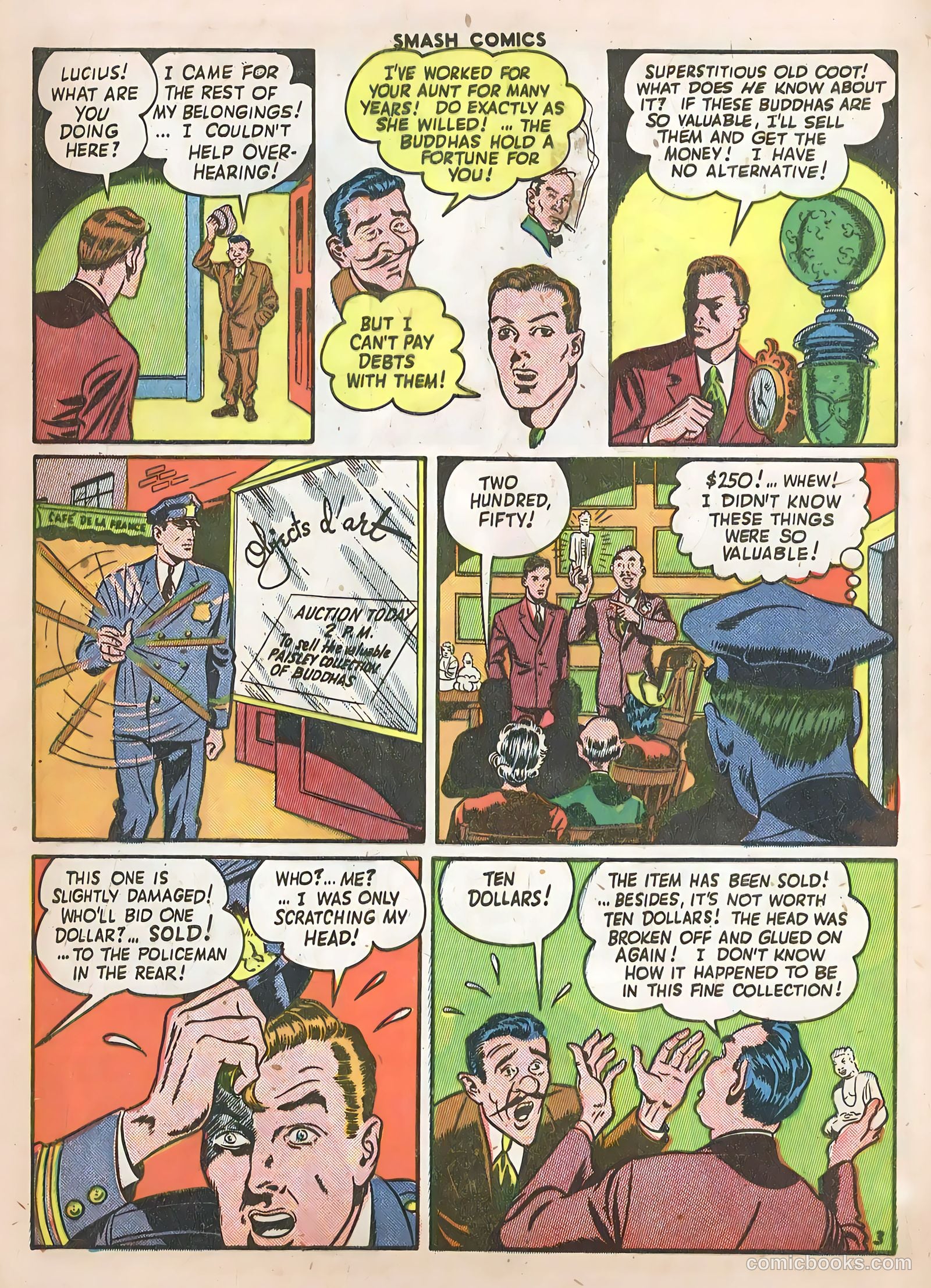 Smash Comics #51 (1944) — page 16 of 60