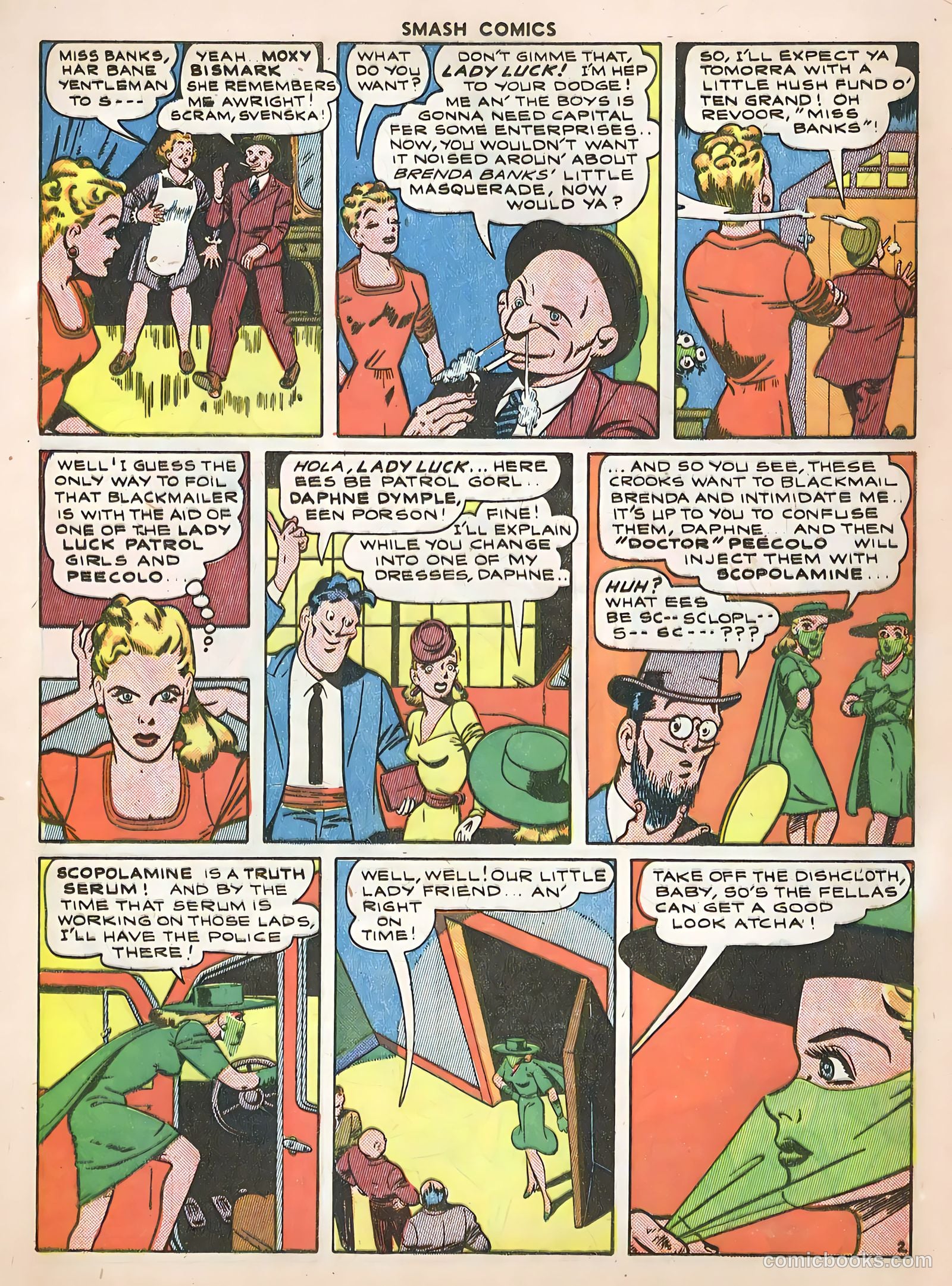 Smash Comics #51 (1944) — page 31 of 60