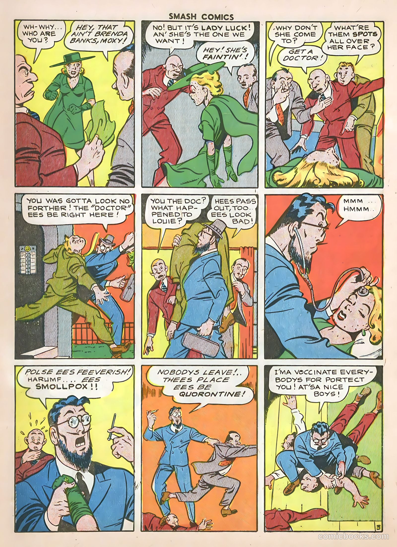 Smash Comics #51 (1944) — page 32 of 60