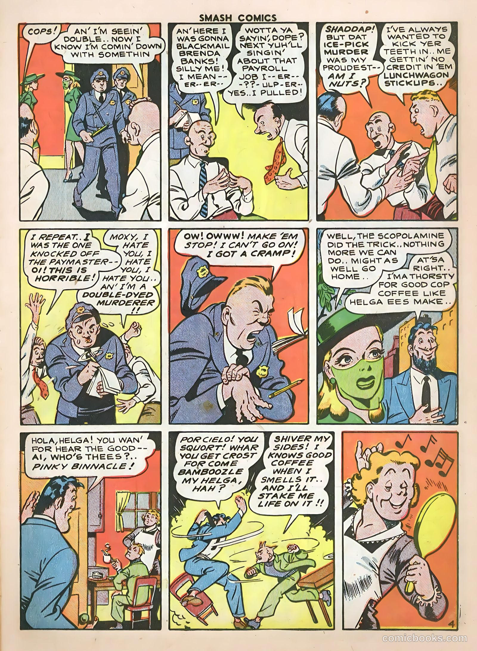 Smash Comics #51 (1944) — page 33 of 60