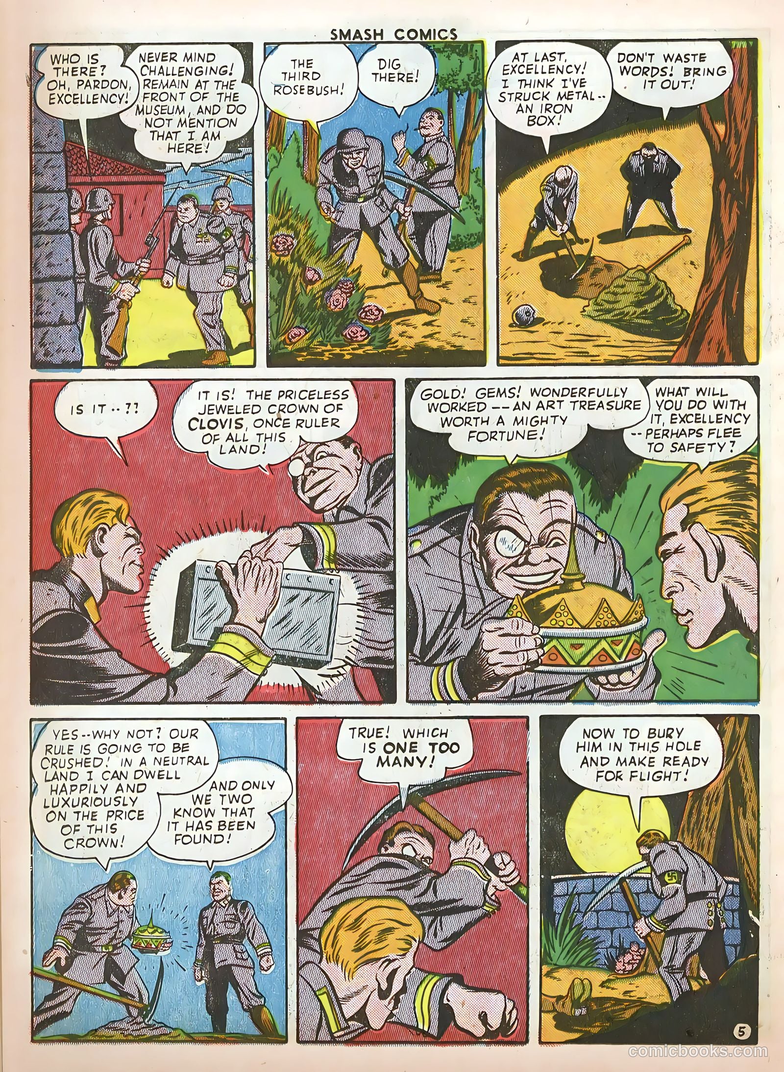 Smash Comics #51 (1944) — page 38 of 60