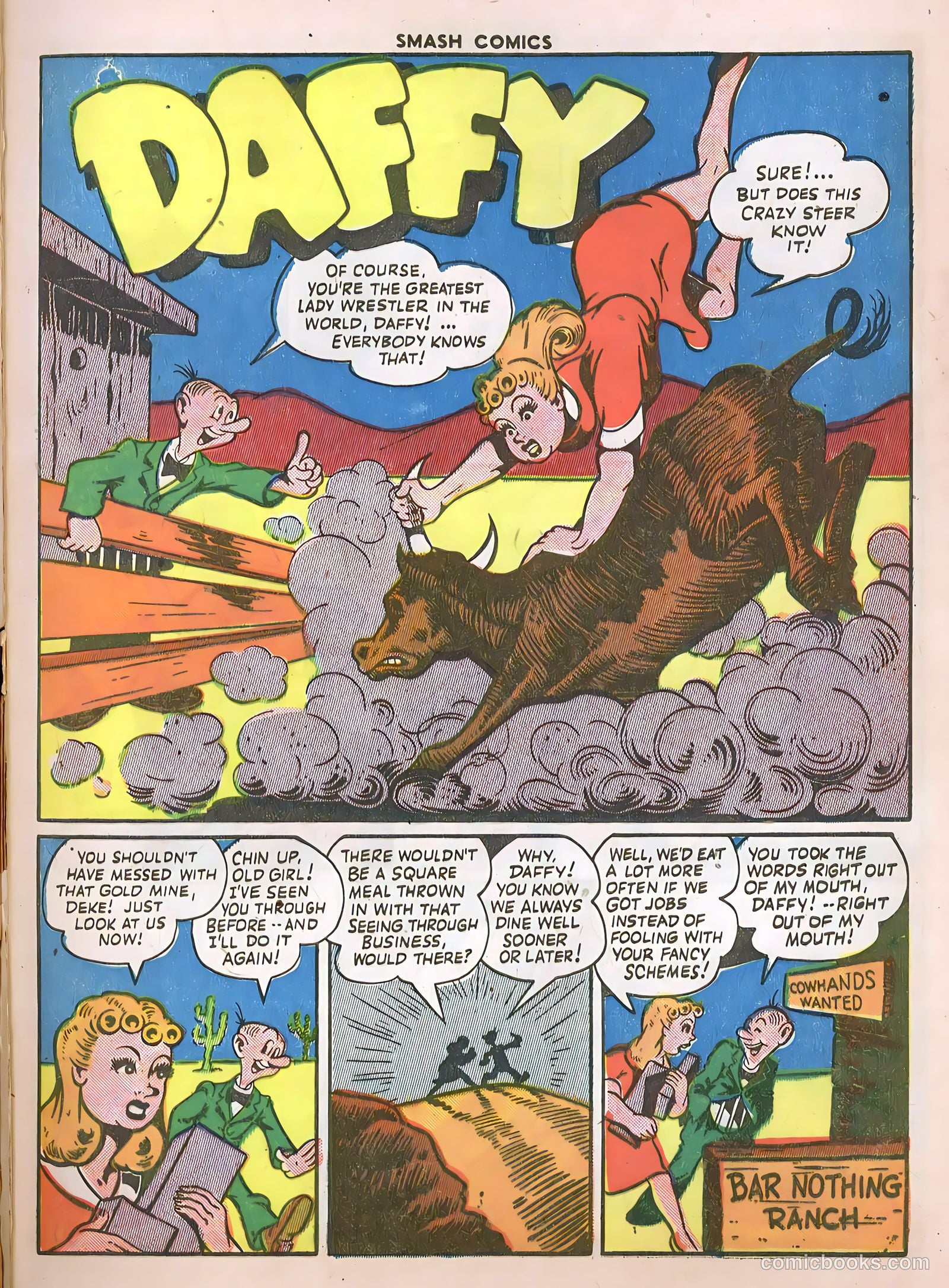 Smash Comics #51 (1944) — page 45 of 60
