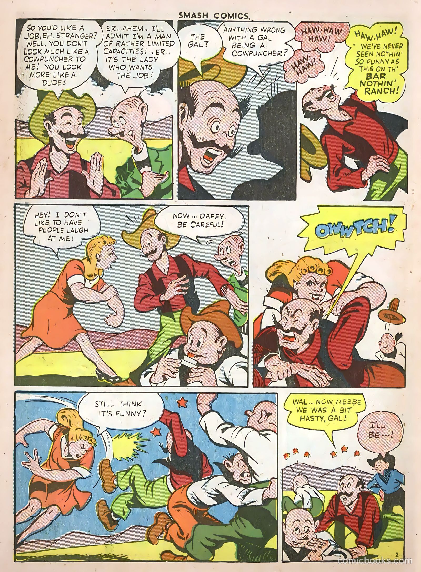 Smash Comics #51 (1944) — page 46 of 60