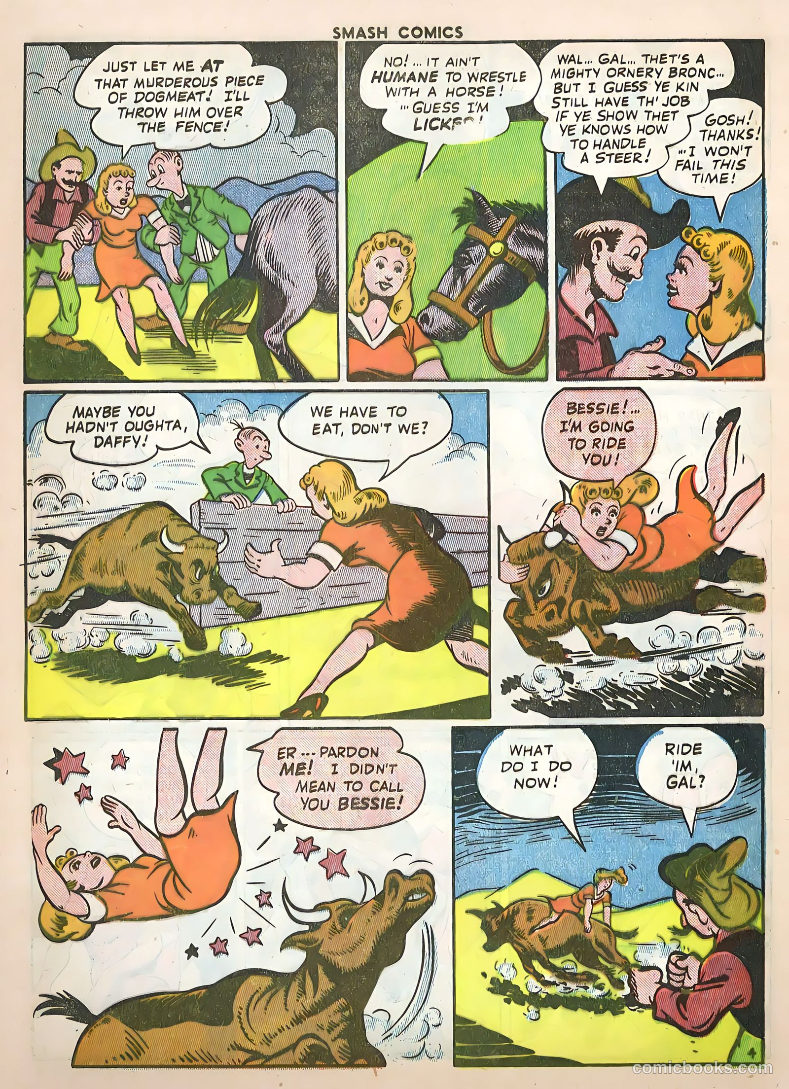 Smash Comics #51 (1944) — page 48 of 60