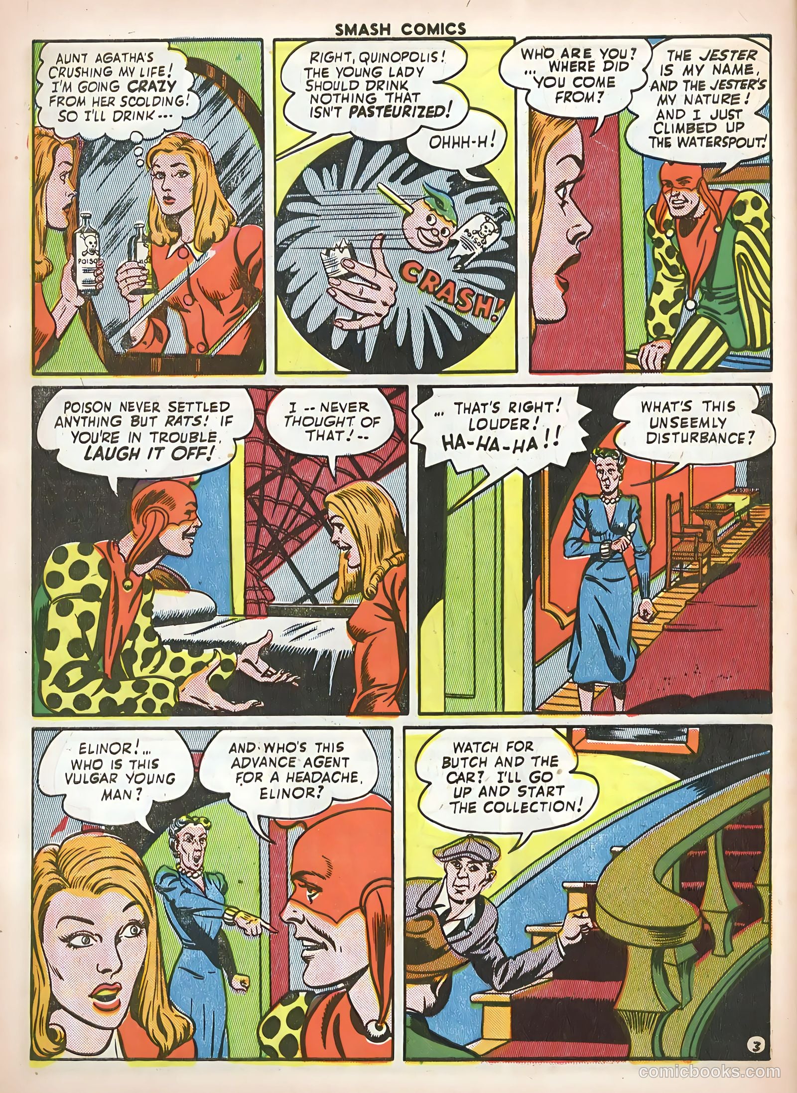 Smash Comics #51 (1944) — page 54 of 60