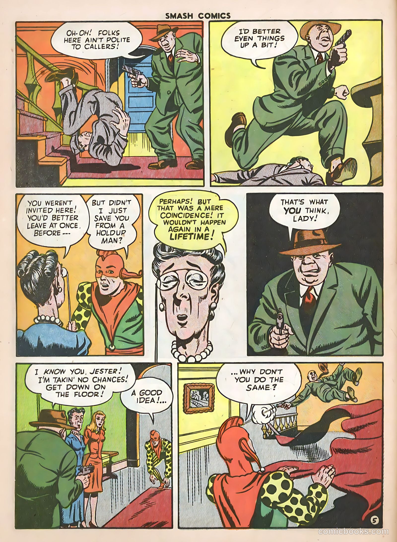 Smash Comics #51 (1944) — page 56 of 60