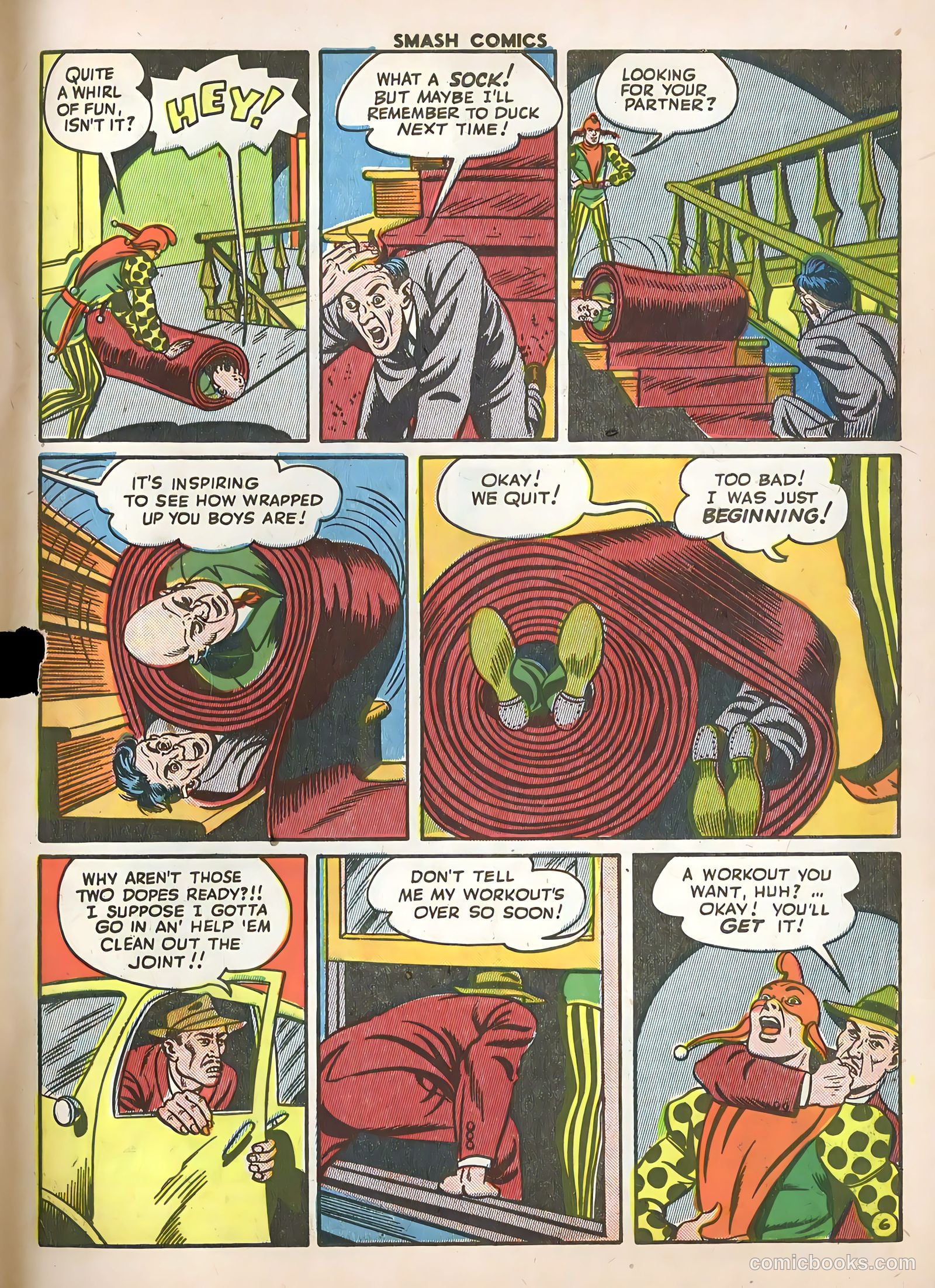 Smash Comics #51 (1944) — page 57 of 60