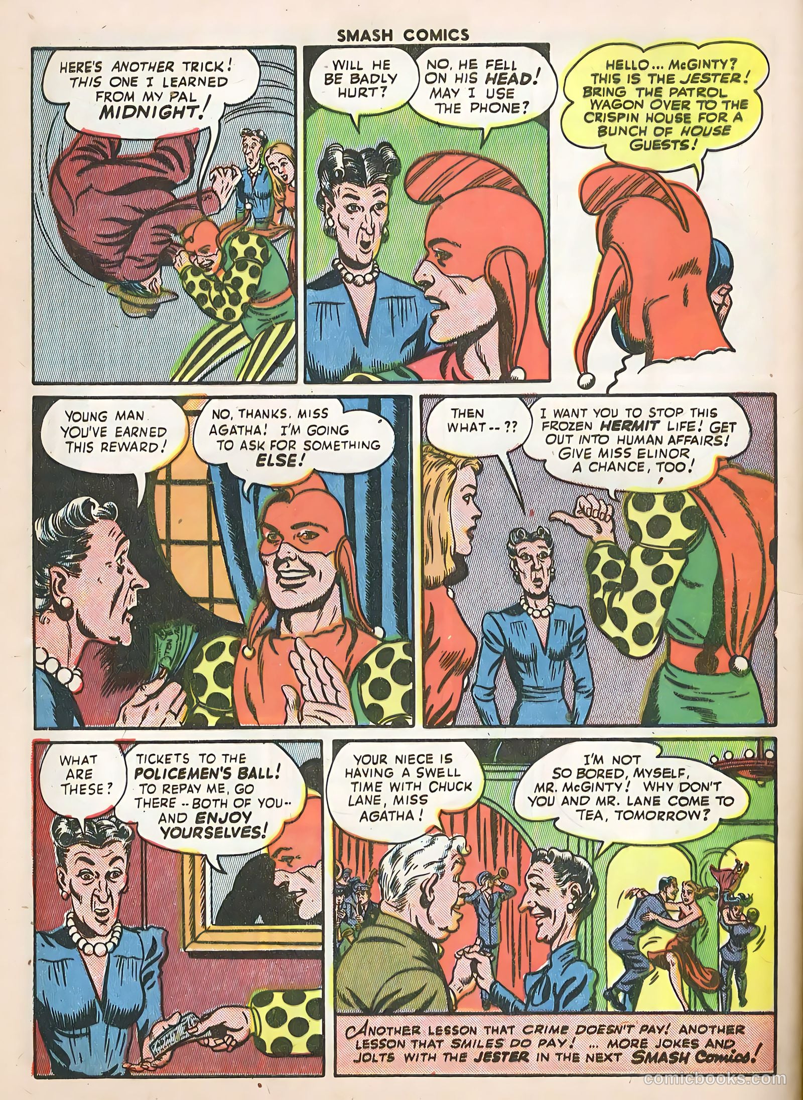 Smash Comics #51 (1944) — page 58 of 60