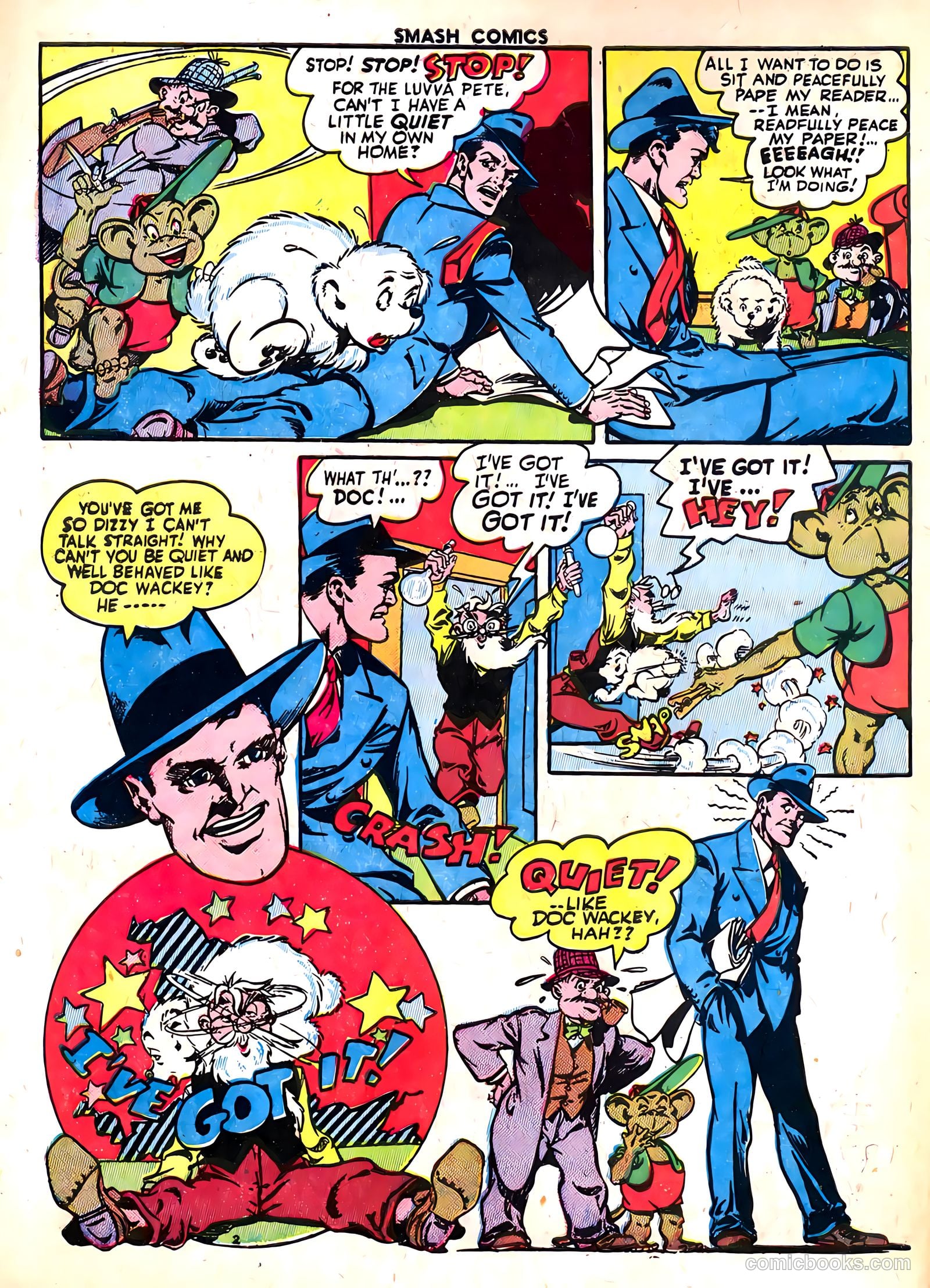 Smash Comics #52 (1944) — page 4 of 60