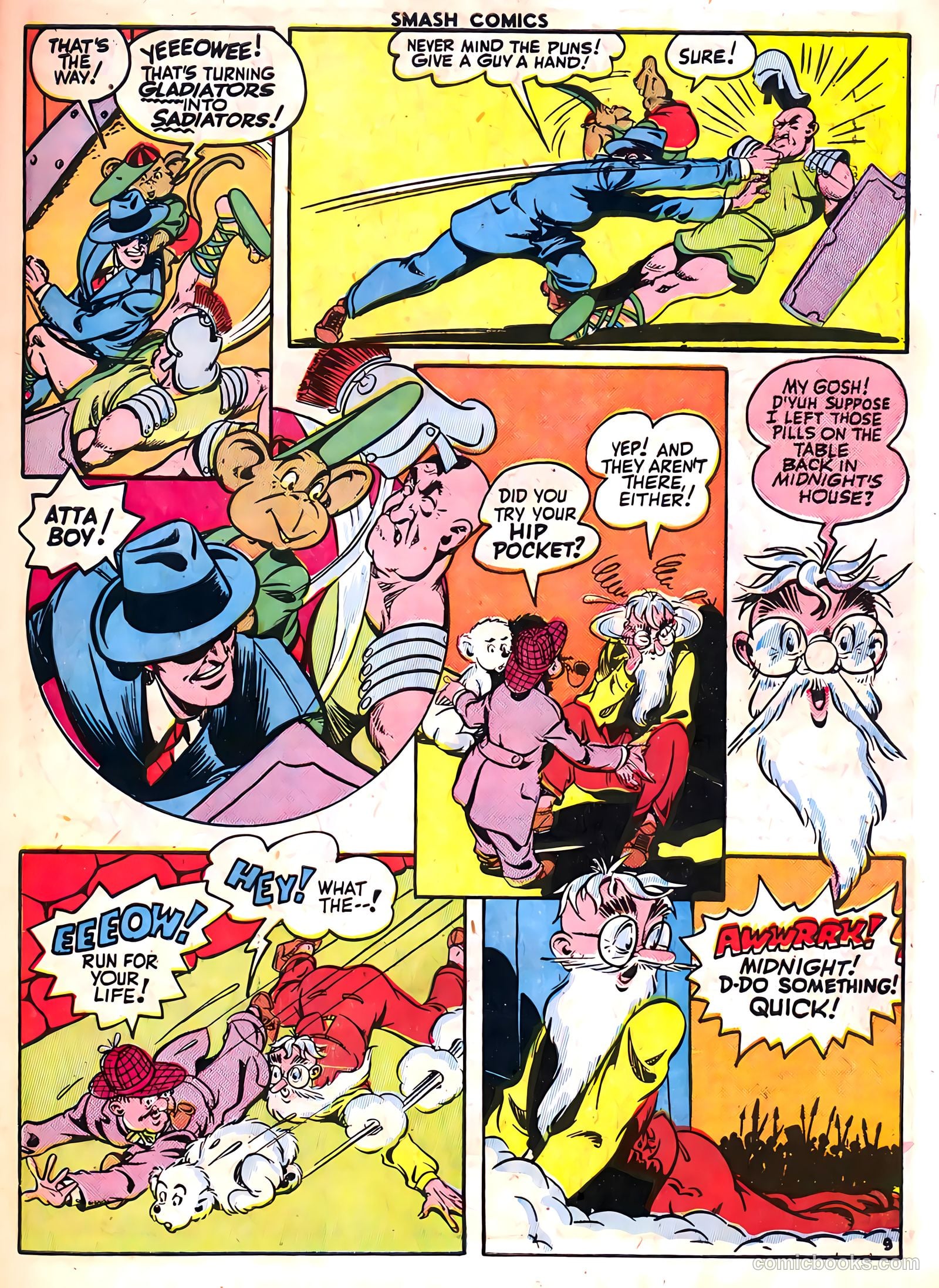 Smash Comics #52 (1944) — page 11 of 60