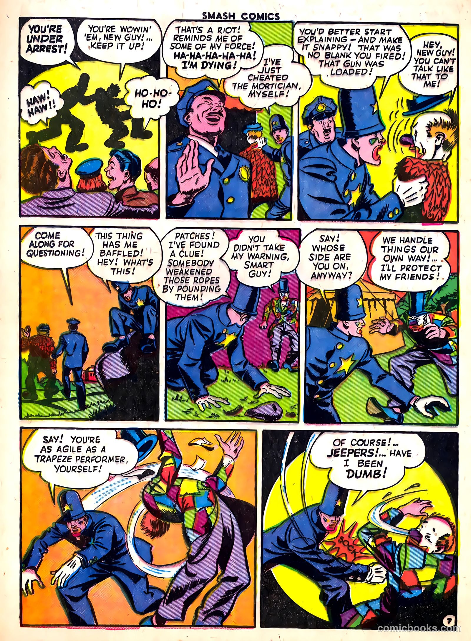 Smash Comics #52 (1944) — page 20 of 60