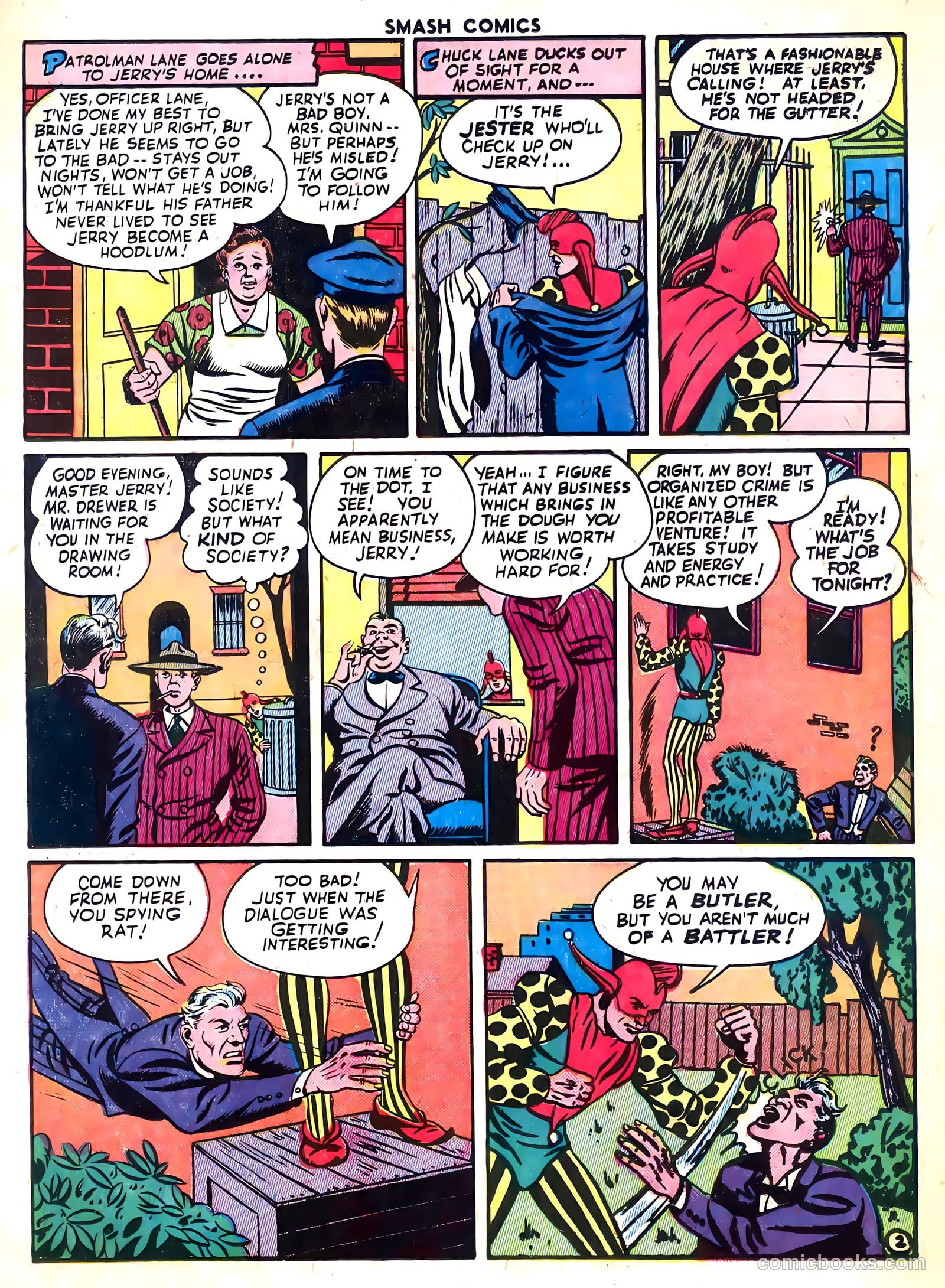 Smash Comics #52 (1944) — page 32 of 60