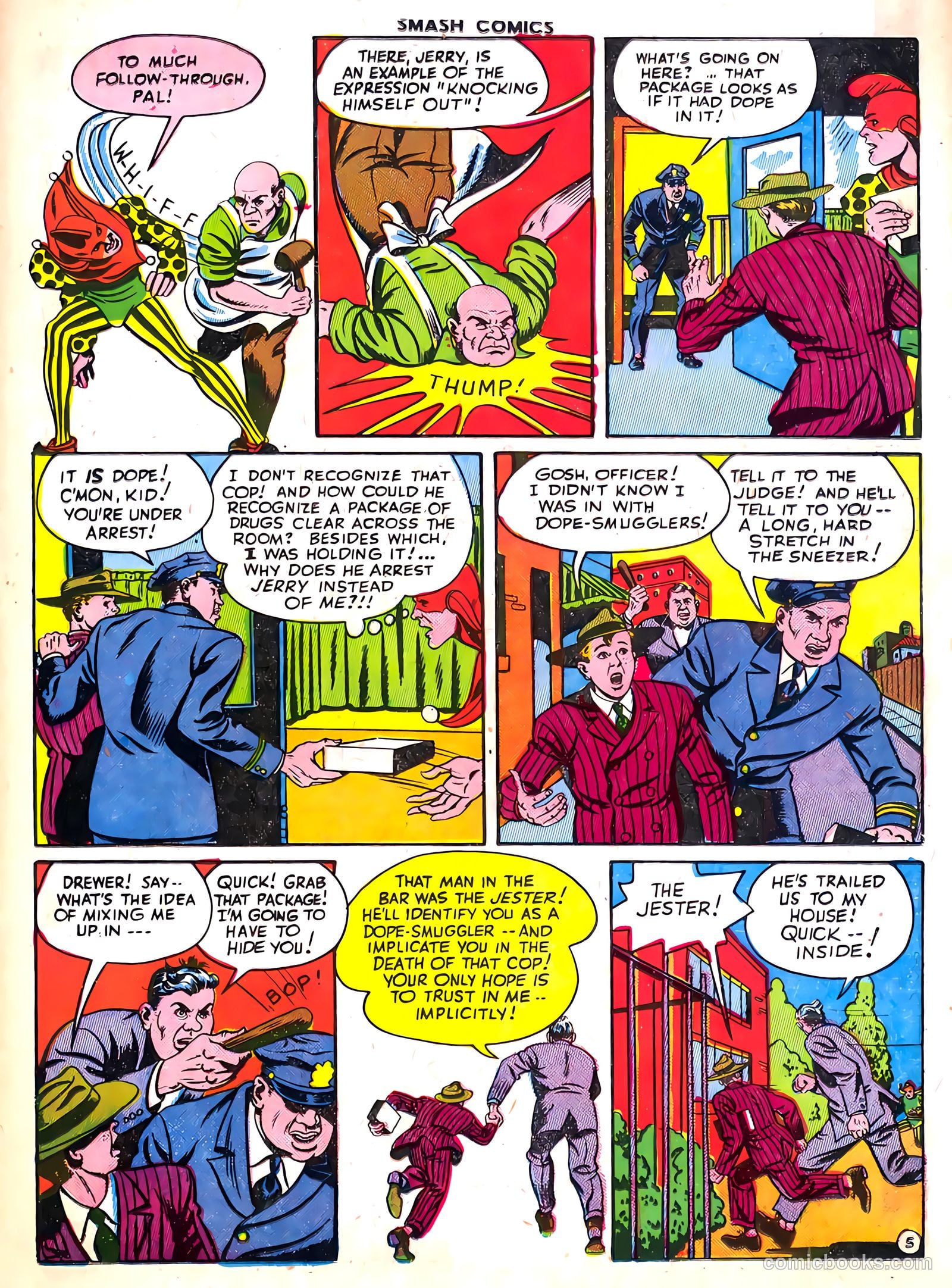 Smash Comics #52 (1944) — page 35 of 60