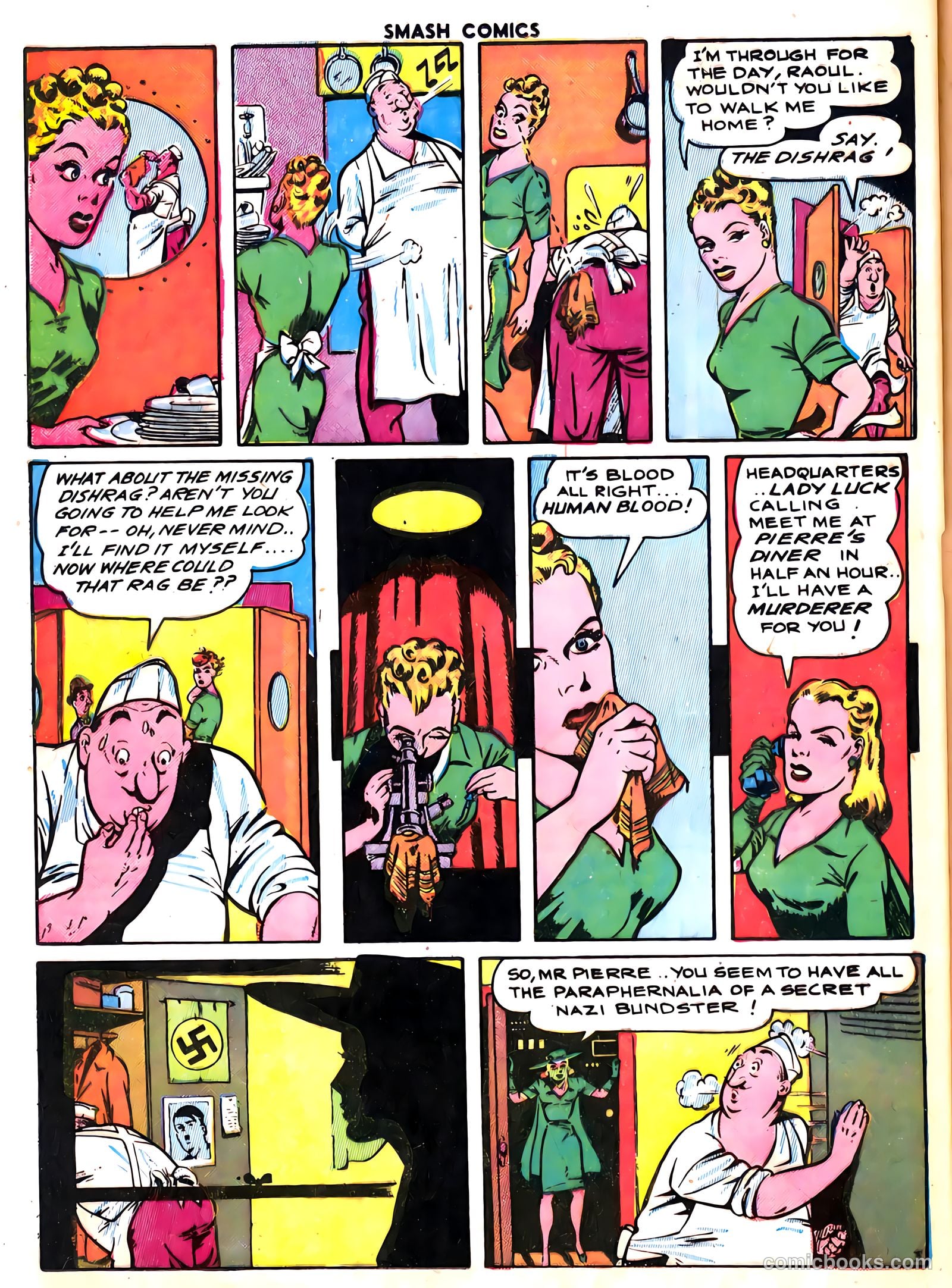 Smash Comics #52 (1944) — page 40 of 60