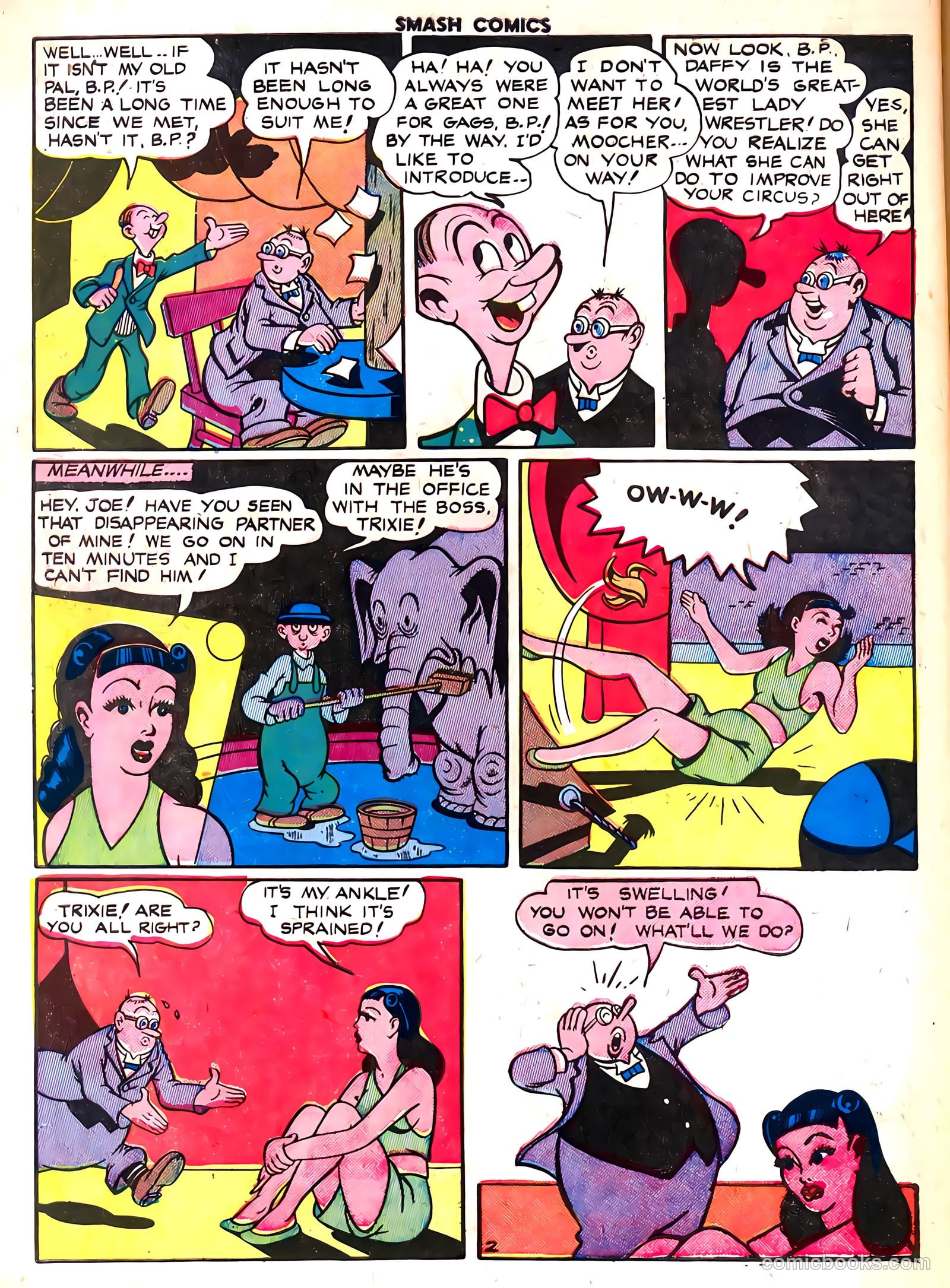 Smash Comics #52 (1944) — page 46 of 60