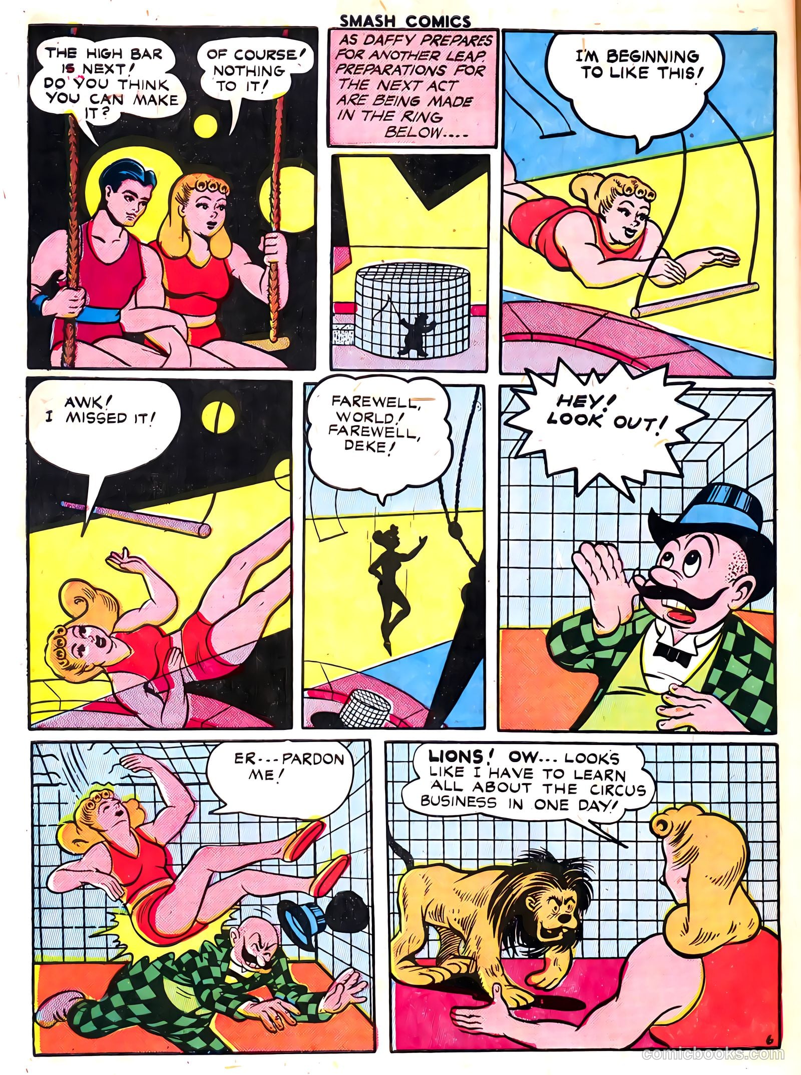 Smash Comics #52 (1944) — page 50 of 60