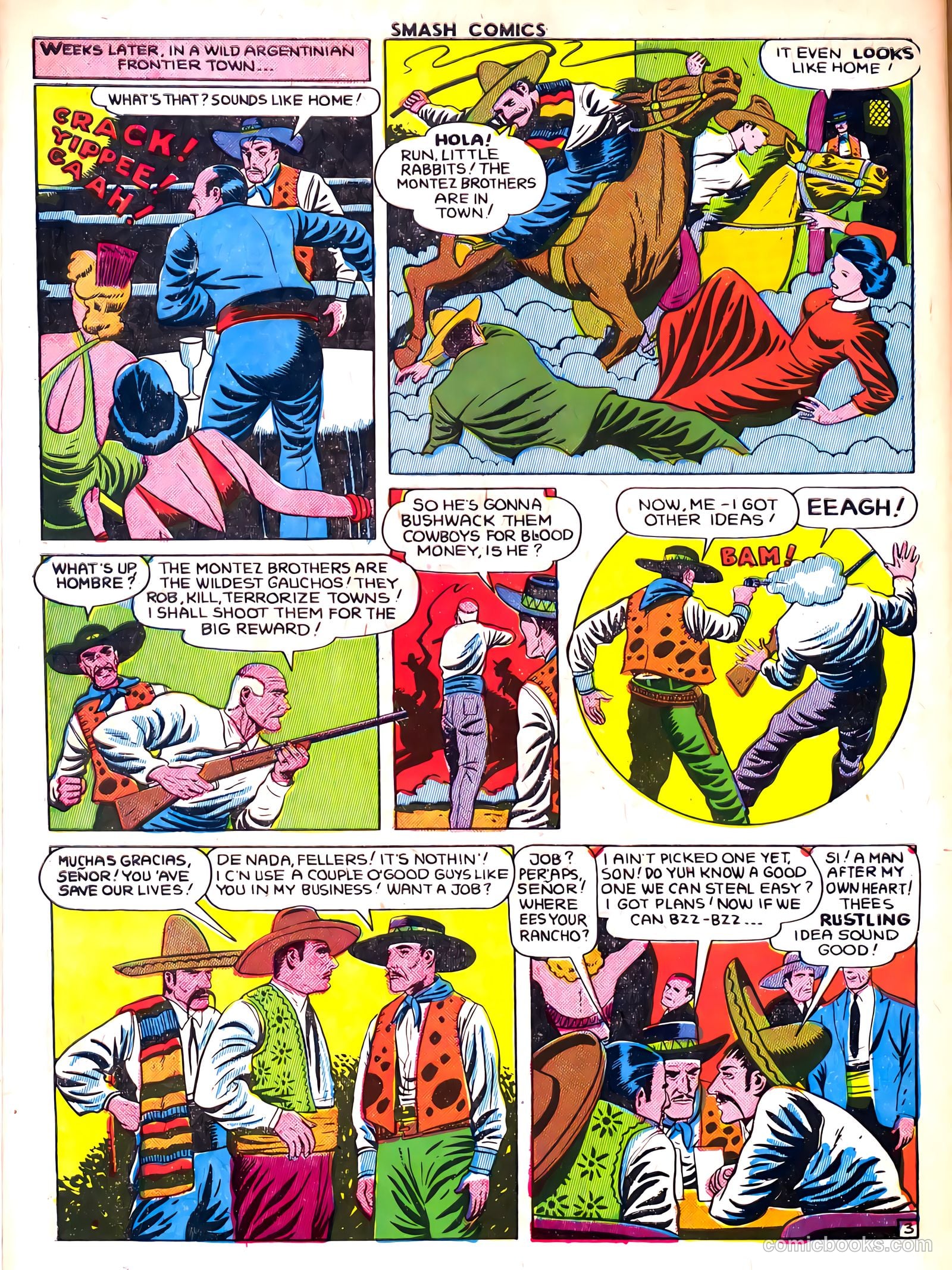 Smash Comics #52 (1944) — page 54 of 60
