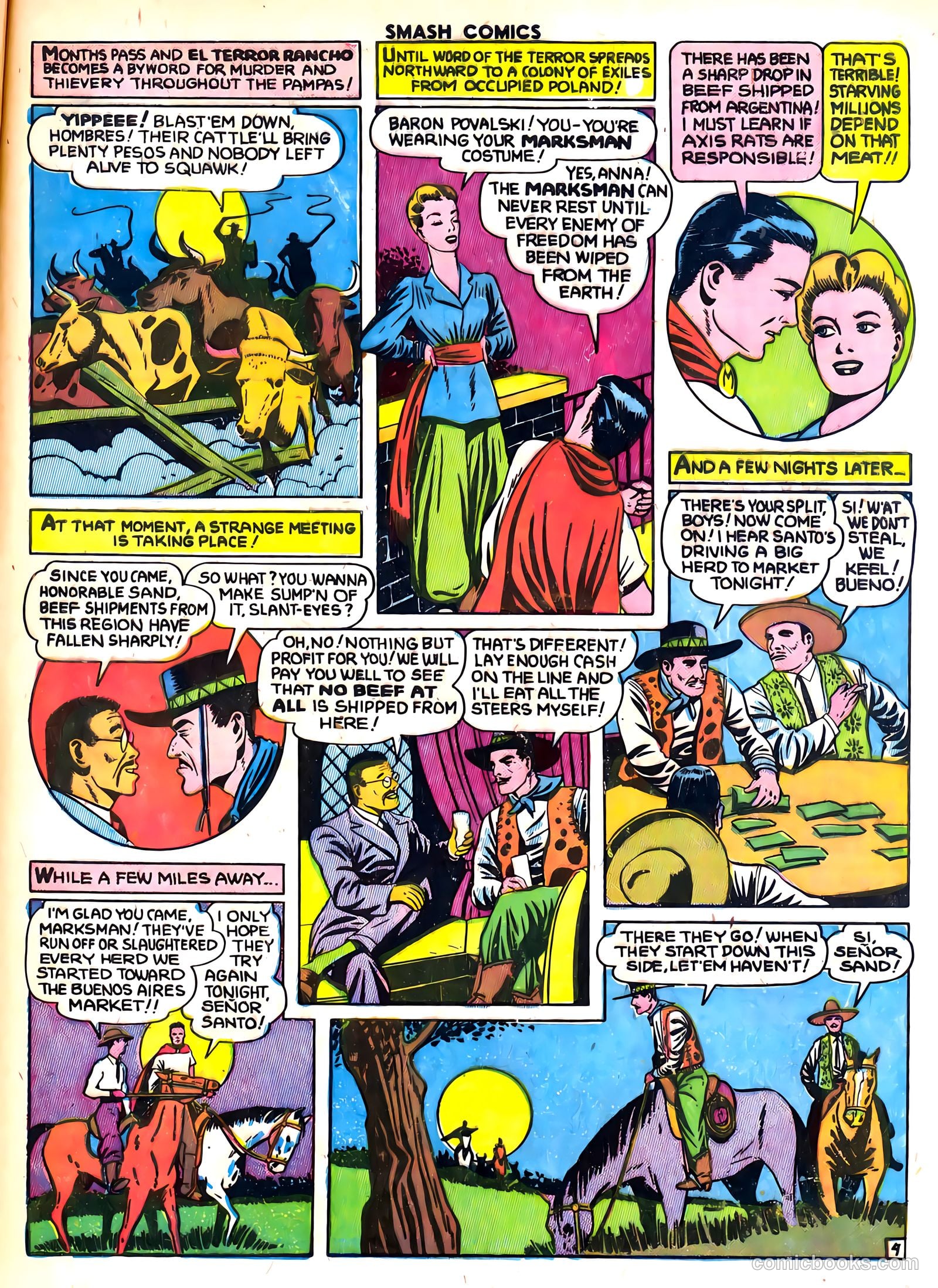 Smash Comics #52 (1944) — page 55 of 60