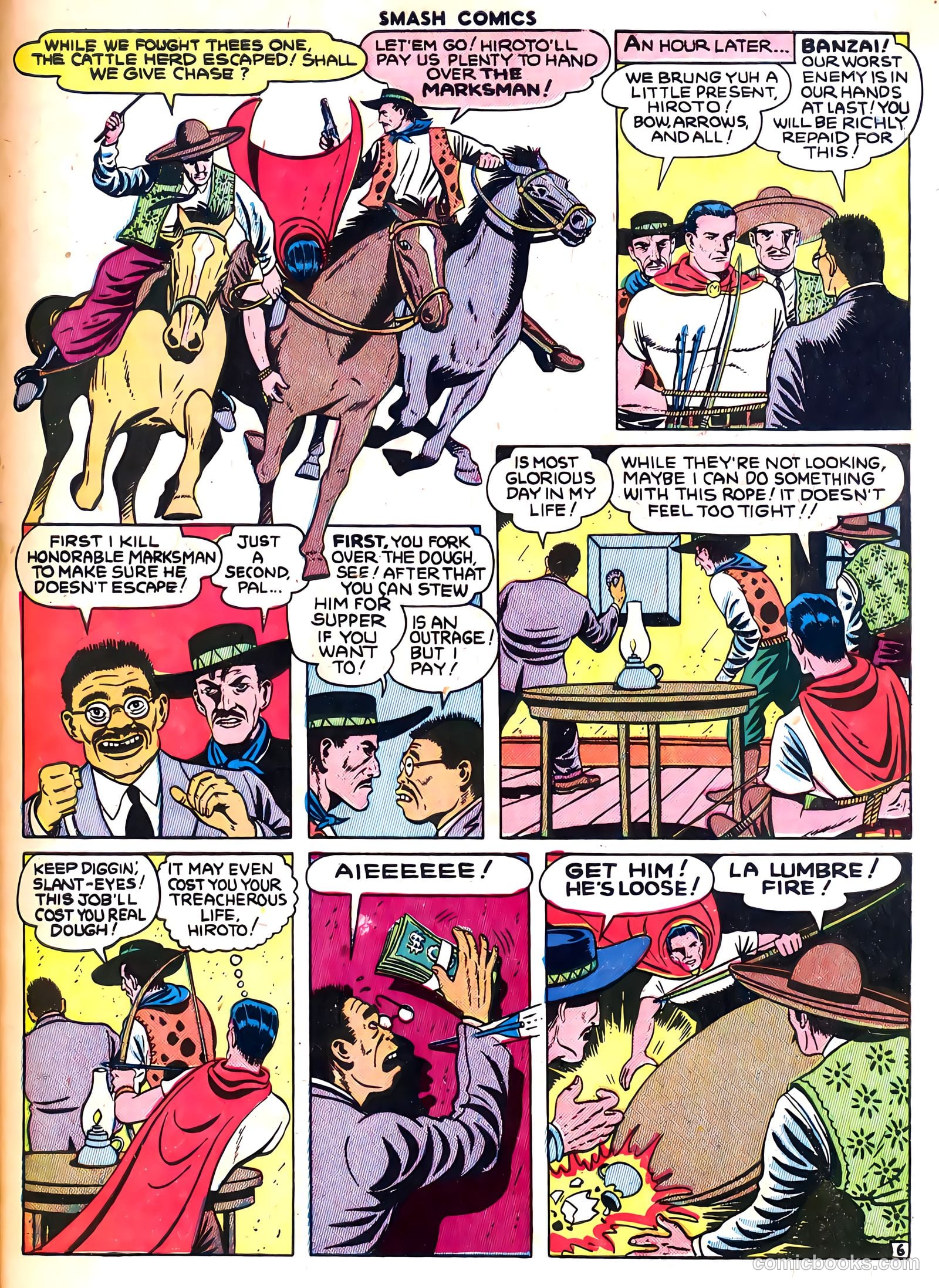 Smash Comics #52 (1944) — page 57 of 60