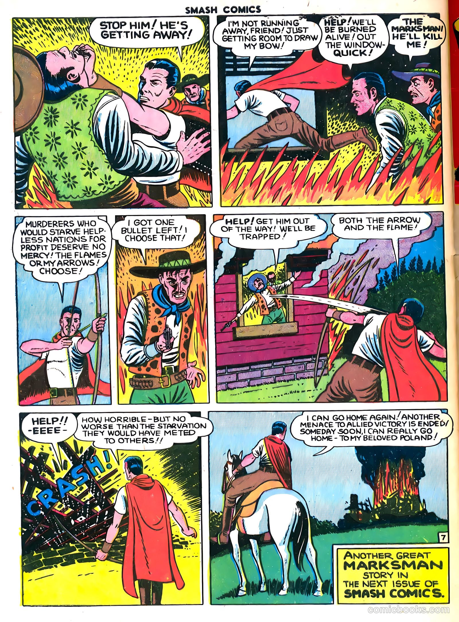 Smash Comics #52 (1944) — page 58 of 60