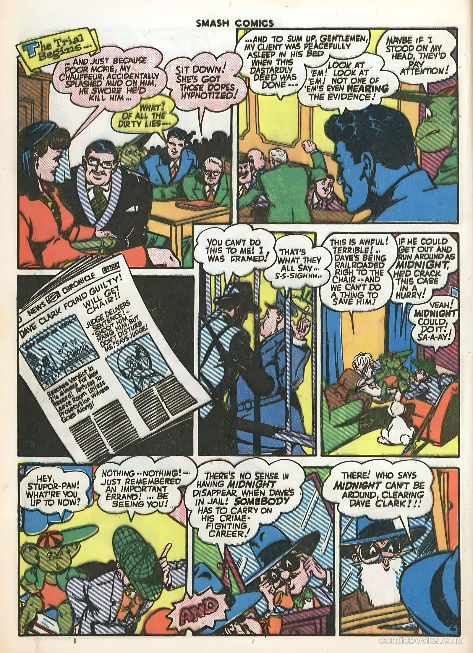 Smash Comics #53 (1944) — page 8 of 60