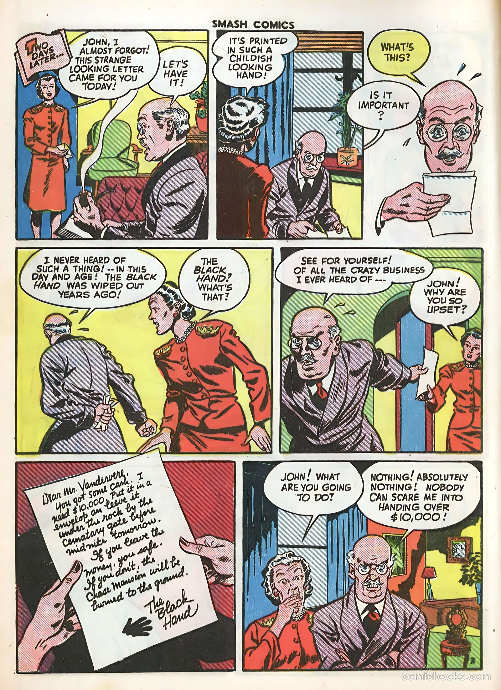 Smash Comics #53 (1944) — page 16 of 60
