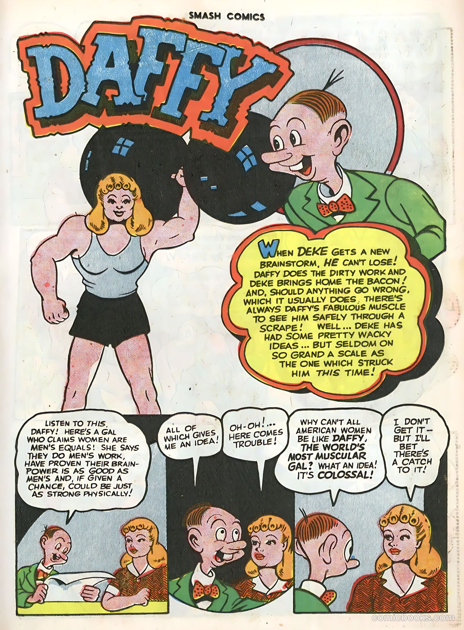Smash Comics #53 (1944) — page 23 of 60