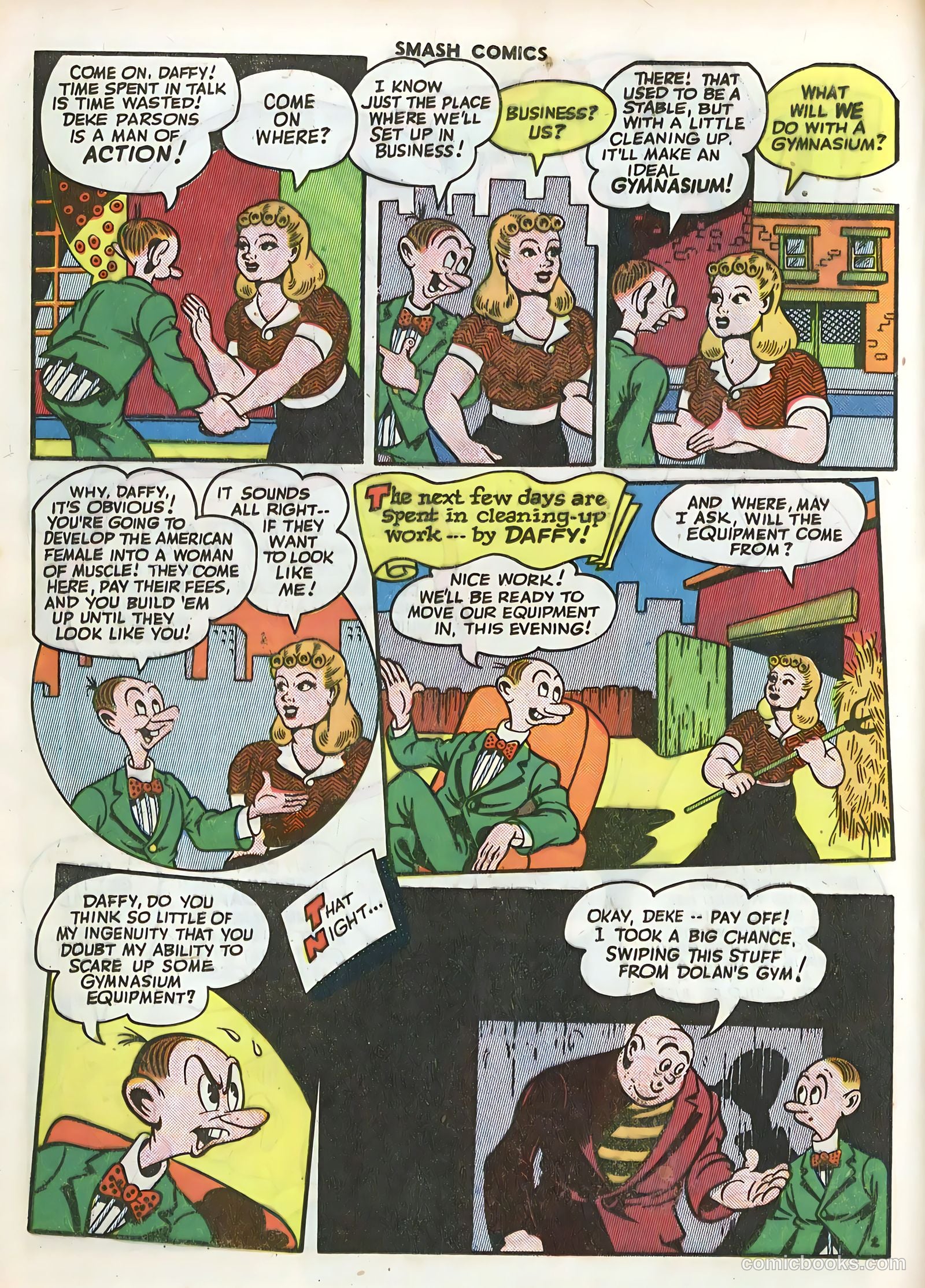 Smash Comics #53 (1944) — page 24 of 60