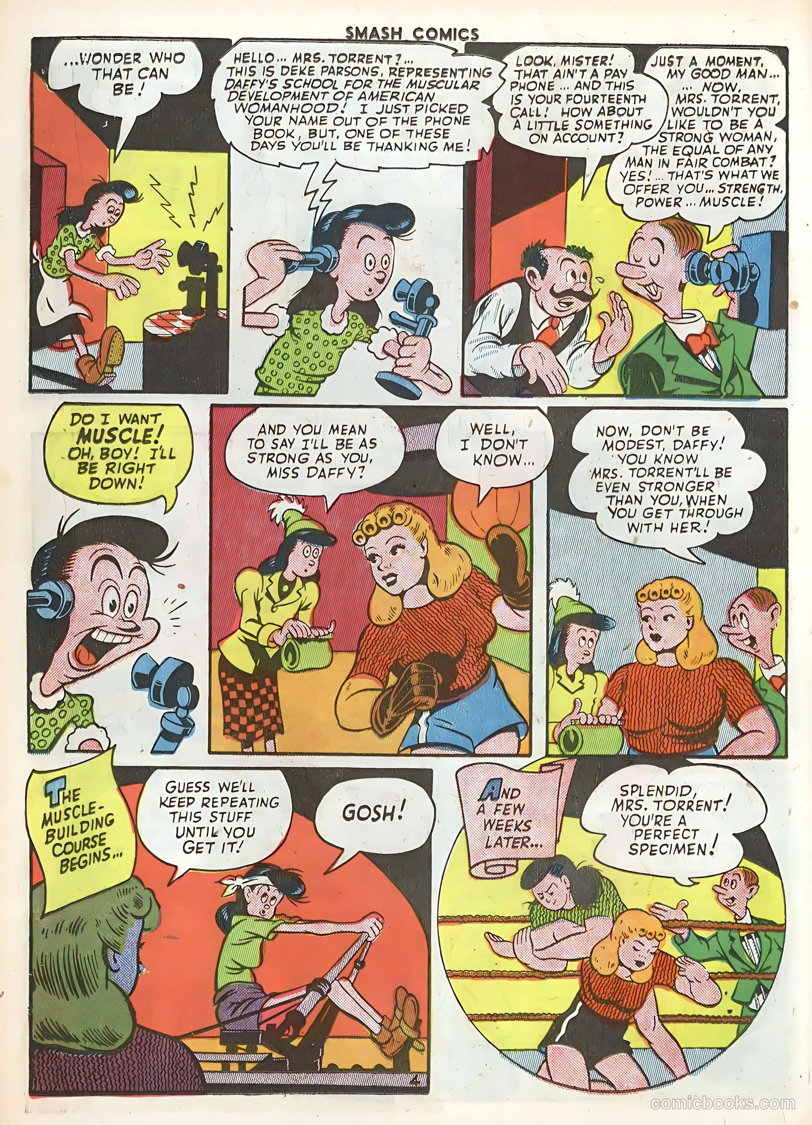 Smash Comics #53 (1944) — page 26 of 60