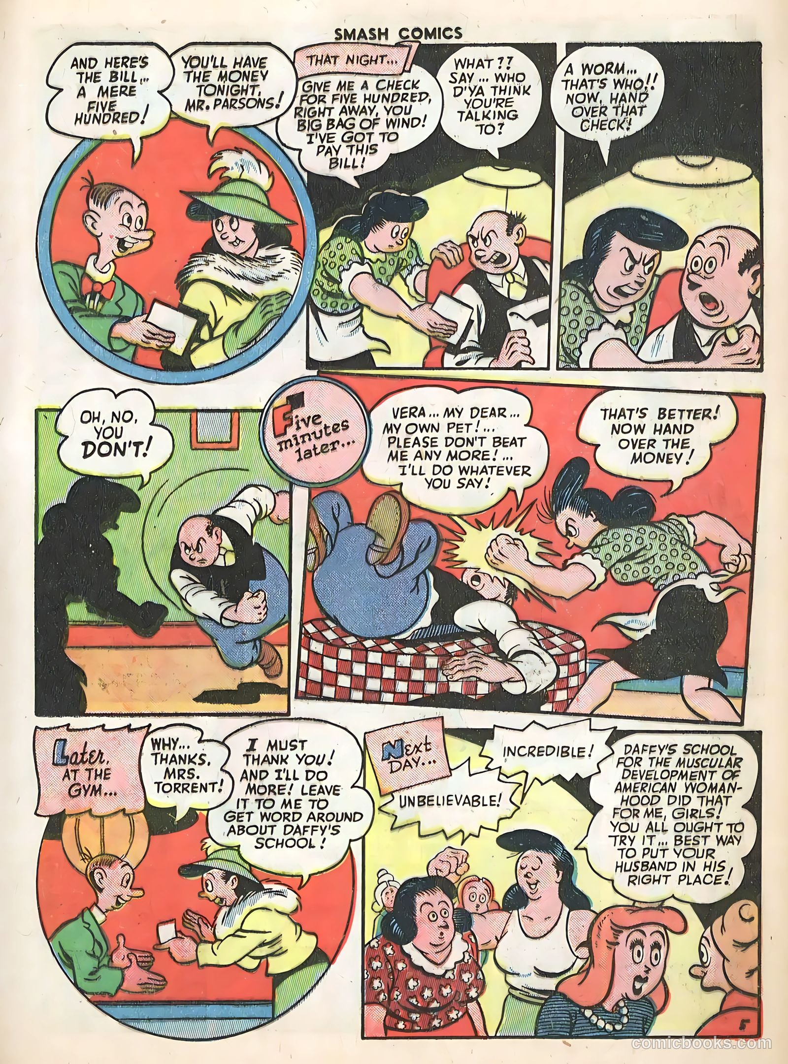 Smash Comics #53 (1944) — page 27 of 60
