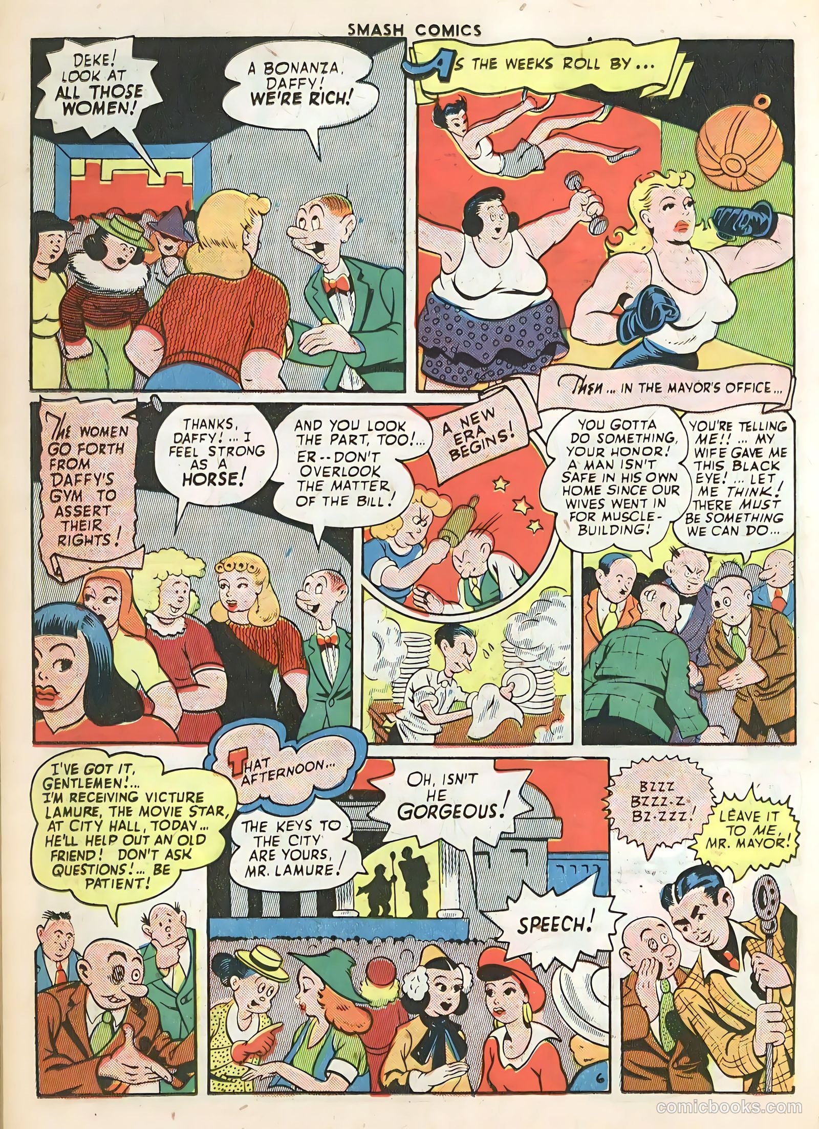 Smash Comics #53 (1944) — page 28 of 60