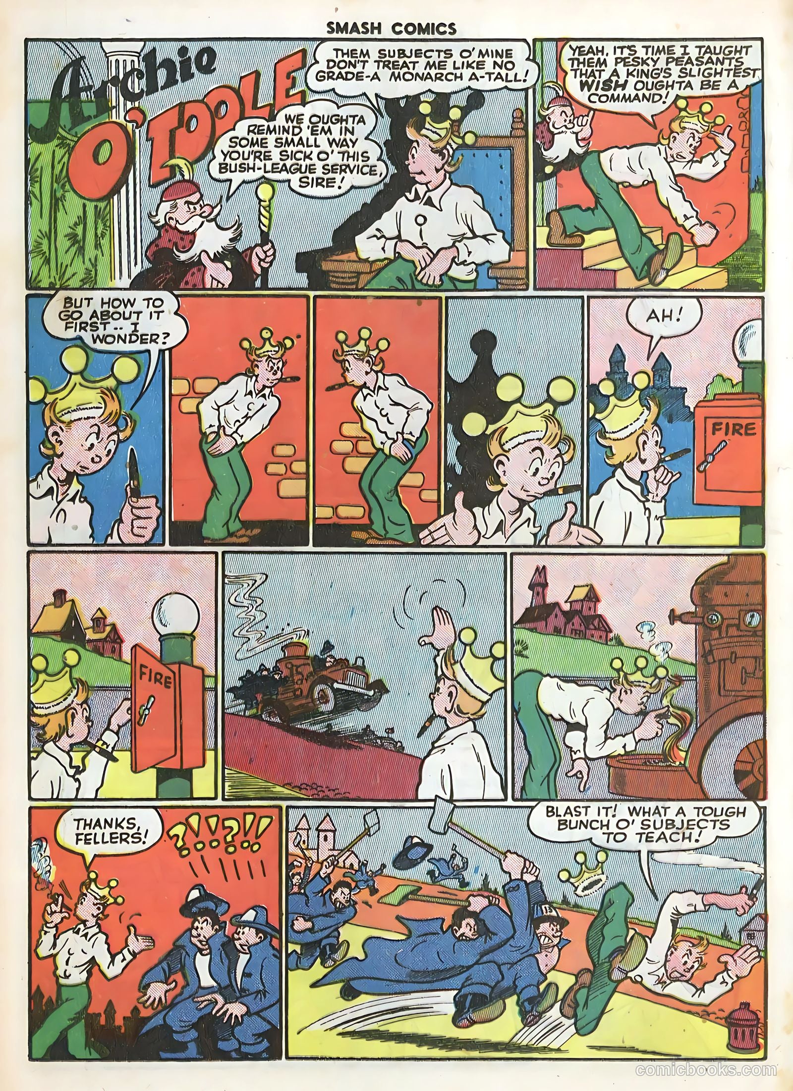 Smash Comics #53 (1944) — page 30 of 60