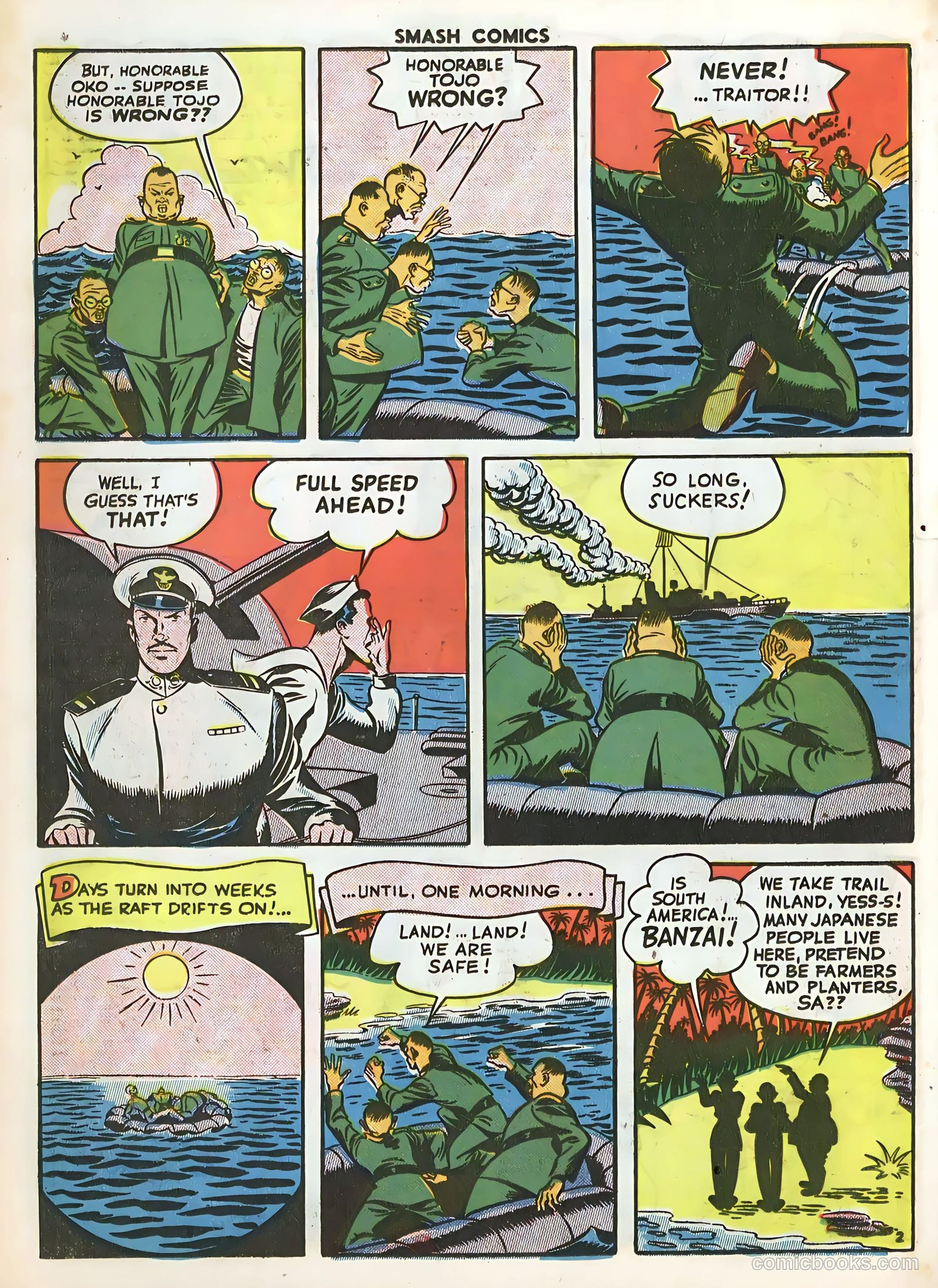 Smash Comics #53 (1944) — page 32 of 60