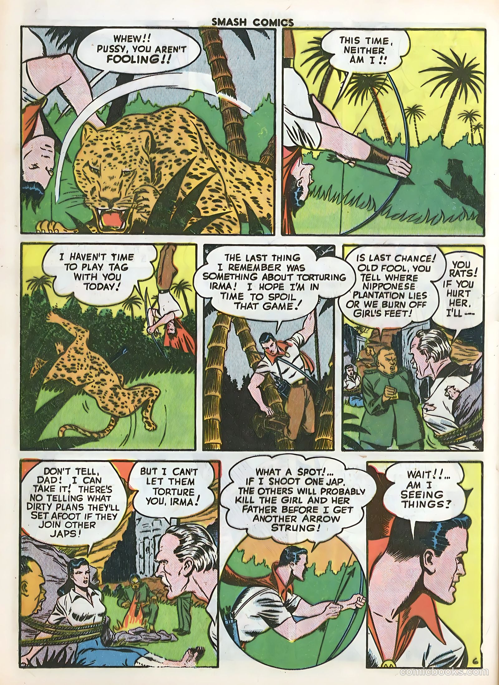Smash Comics #53 (1944) — page 36 of 60