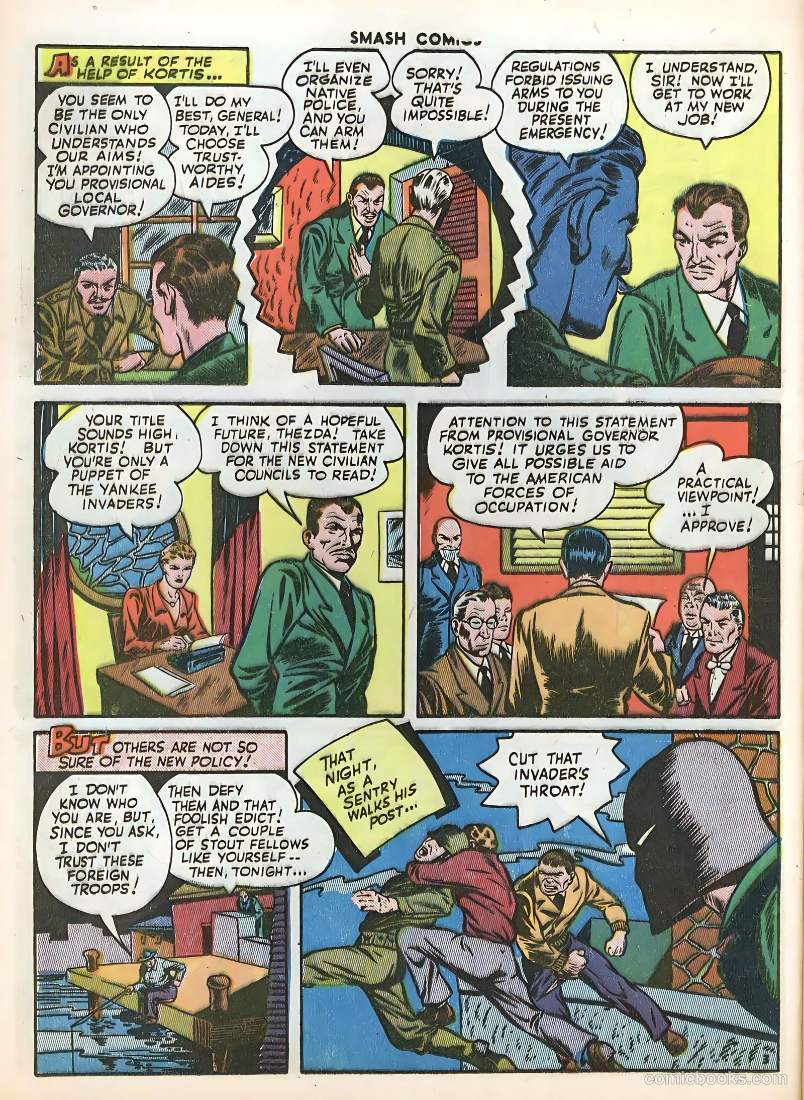 Smash Comics #53 (1944) — page 40 of 60