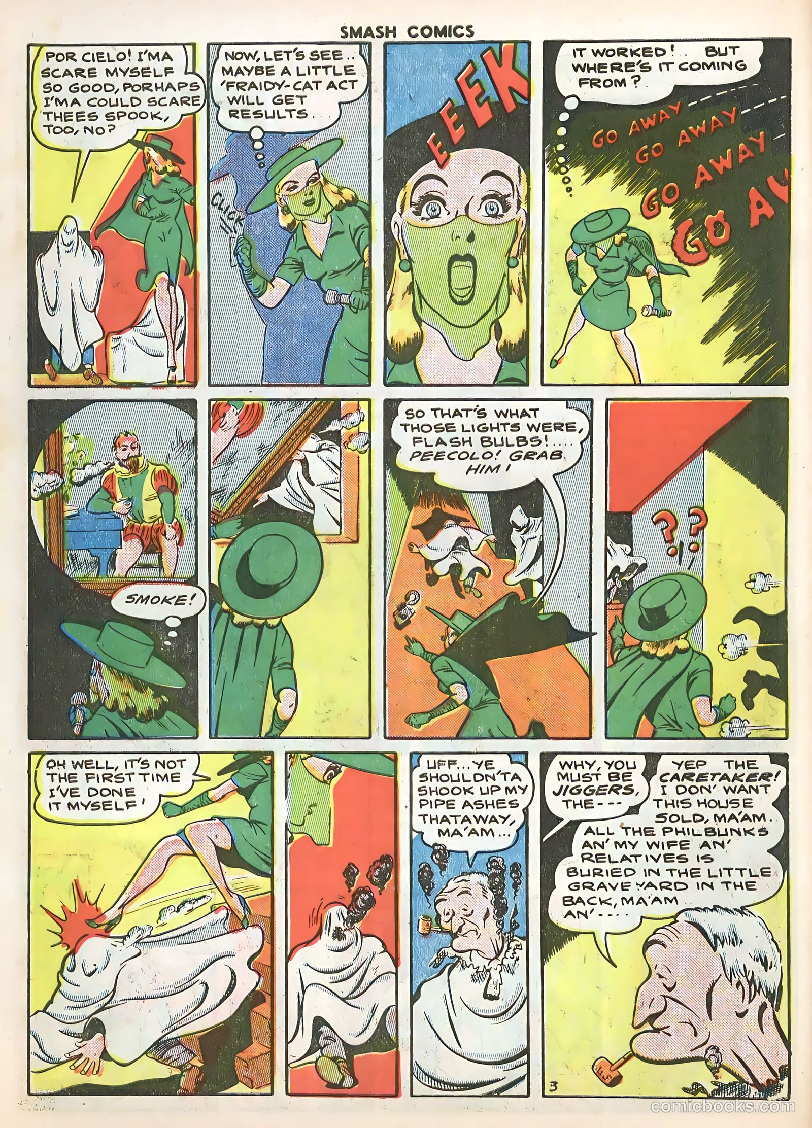 Smash Comics #53 (1944) — page 50 of 60