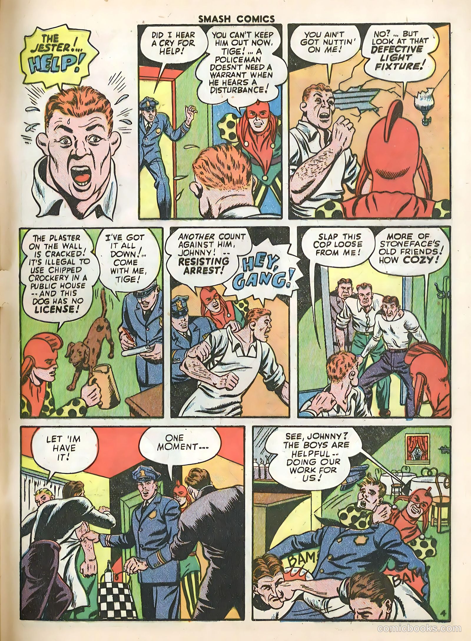 Smash Comics #53 (1944) — page 55 of 60
