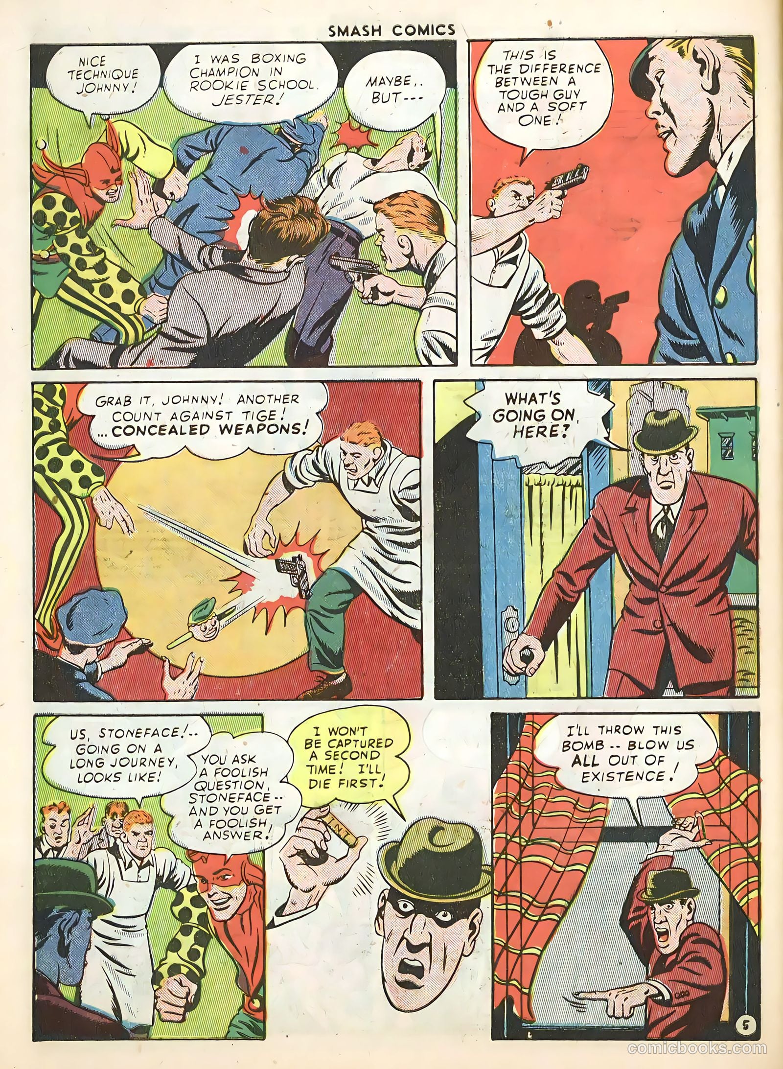 Smash Comics #53 (1944) — page 56 of 60