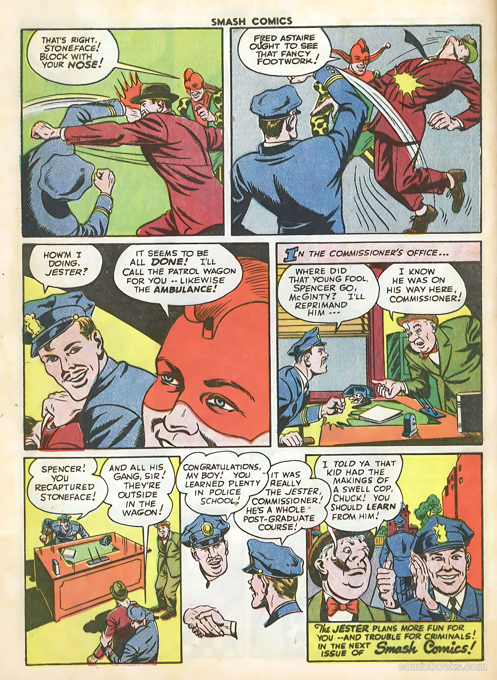Smash Comics #53 (1944) — page 58 of 60
