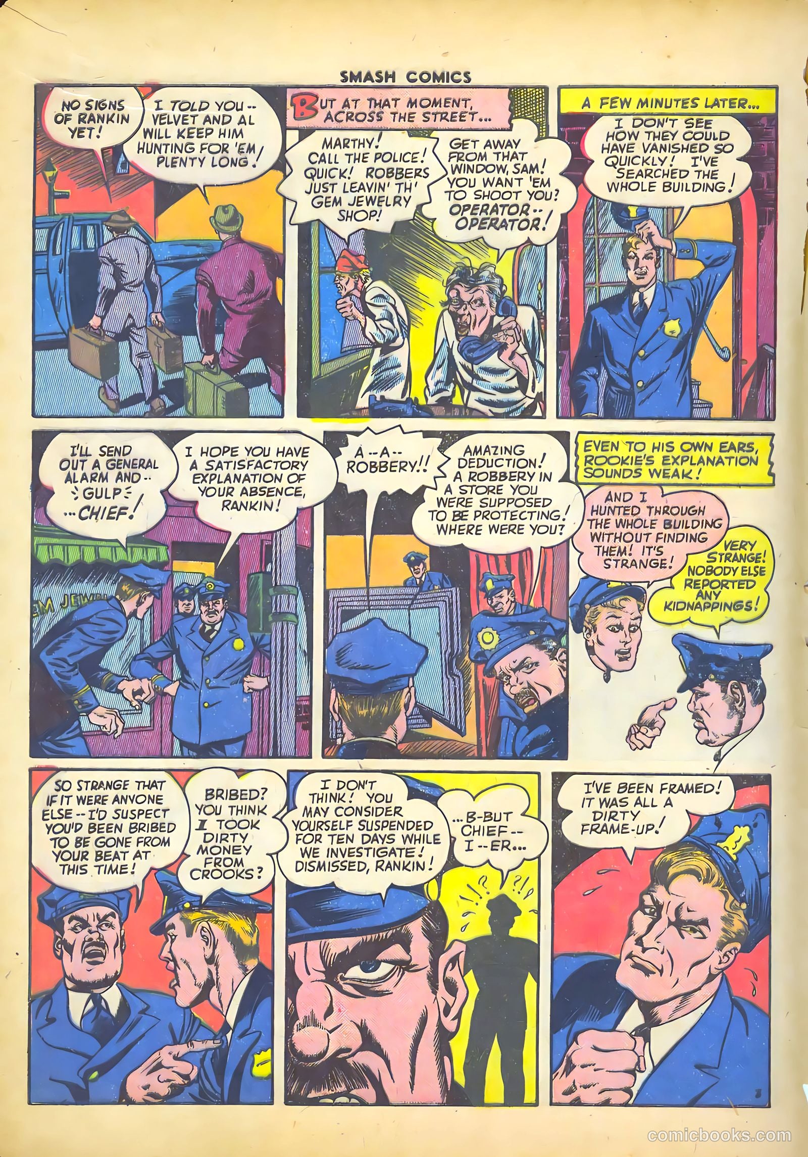 Smash Comics #54 (1944) — page 16 of 60