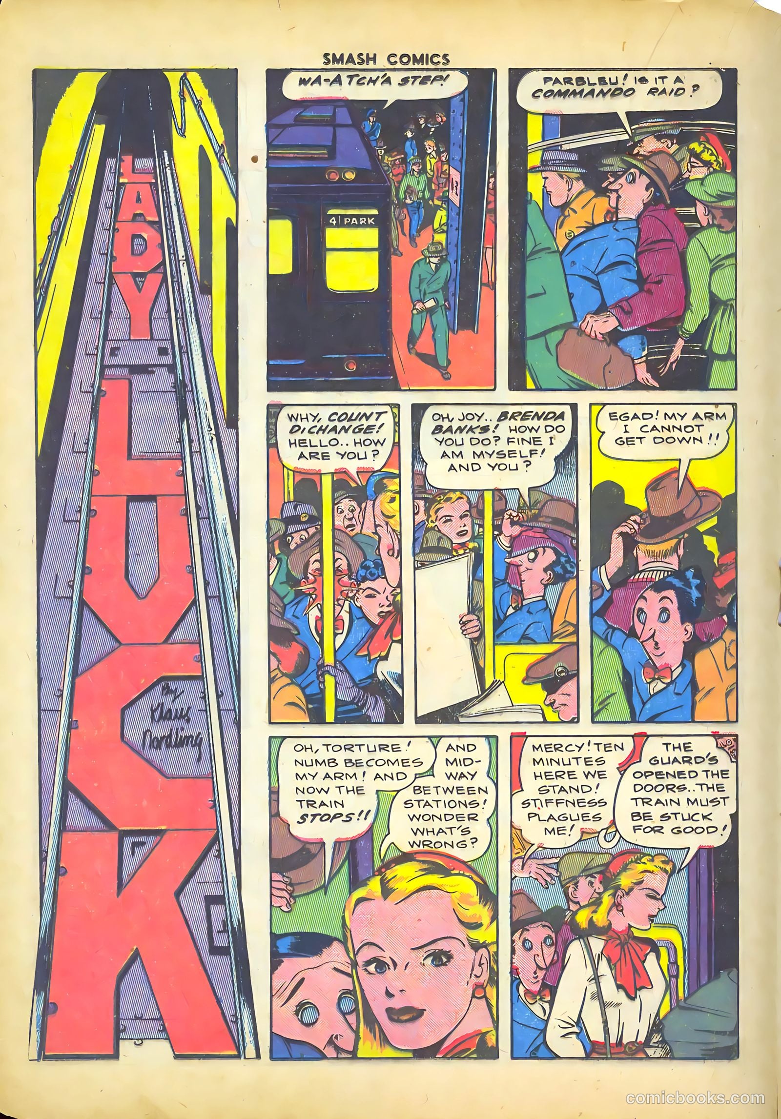 Smash Comics #54 (1944) — page 30 of 60