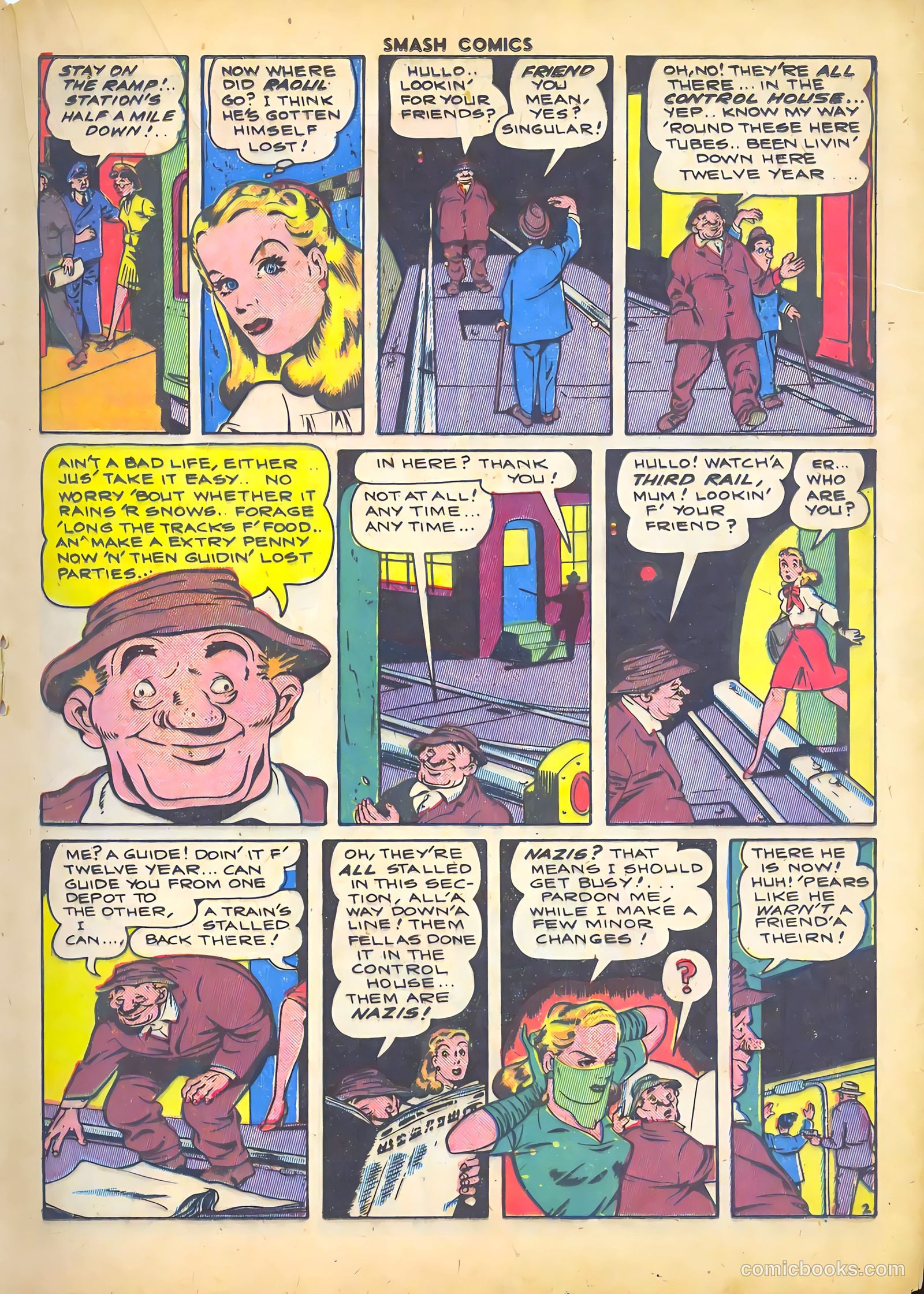 Smash Comics #54 (1944) — page 31 of 60