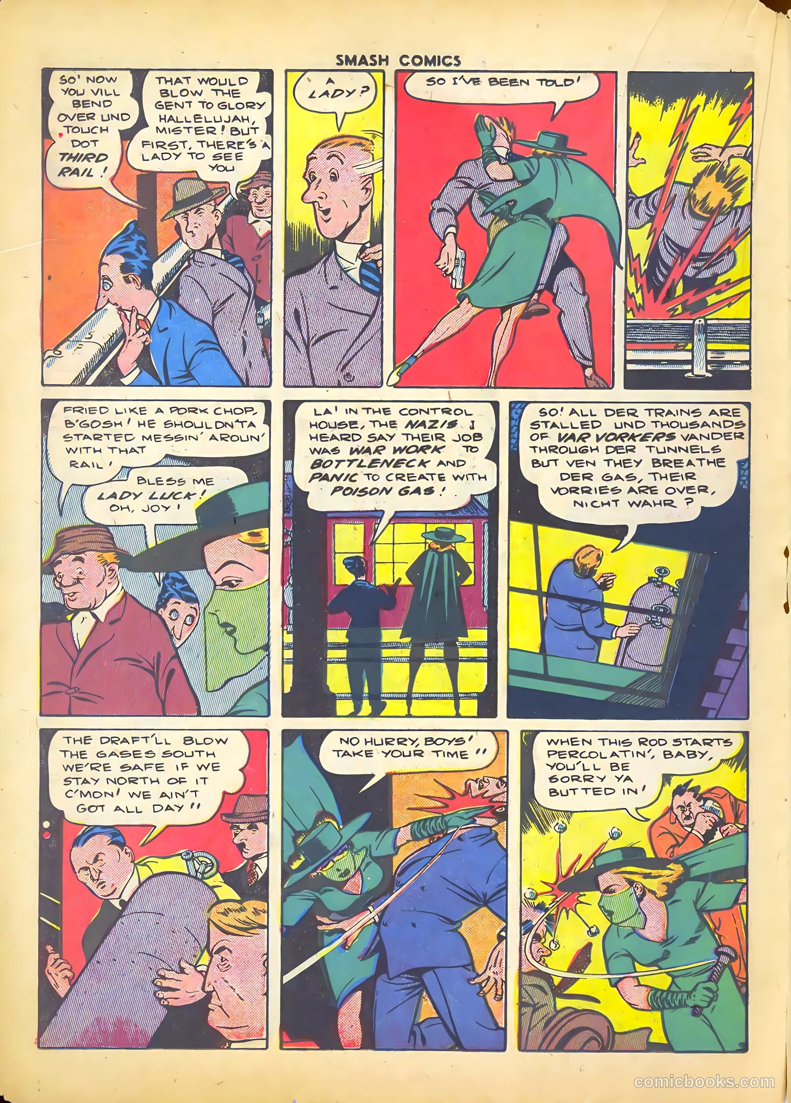 Smash Comics #54 (1944) — page 32 of 60