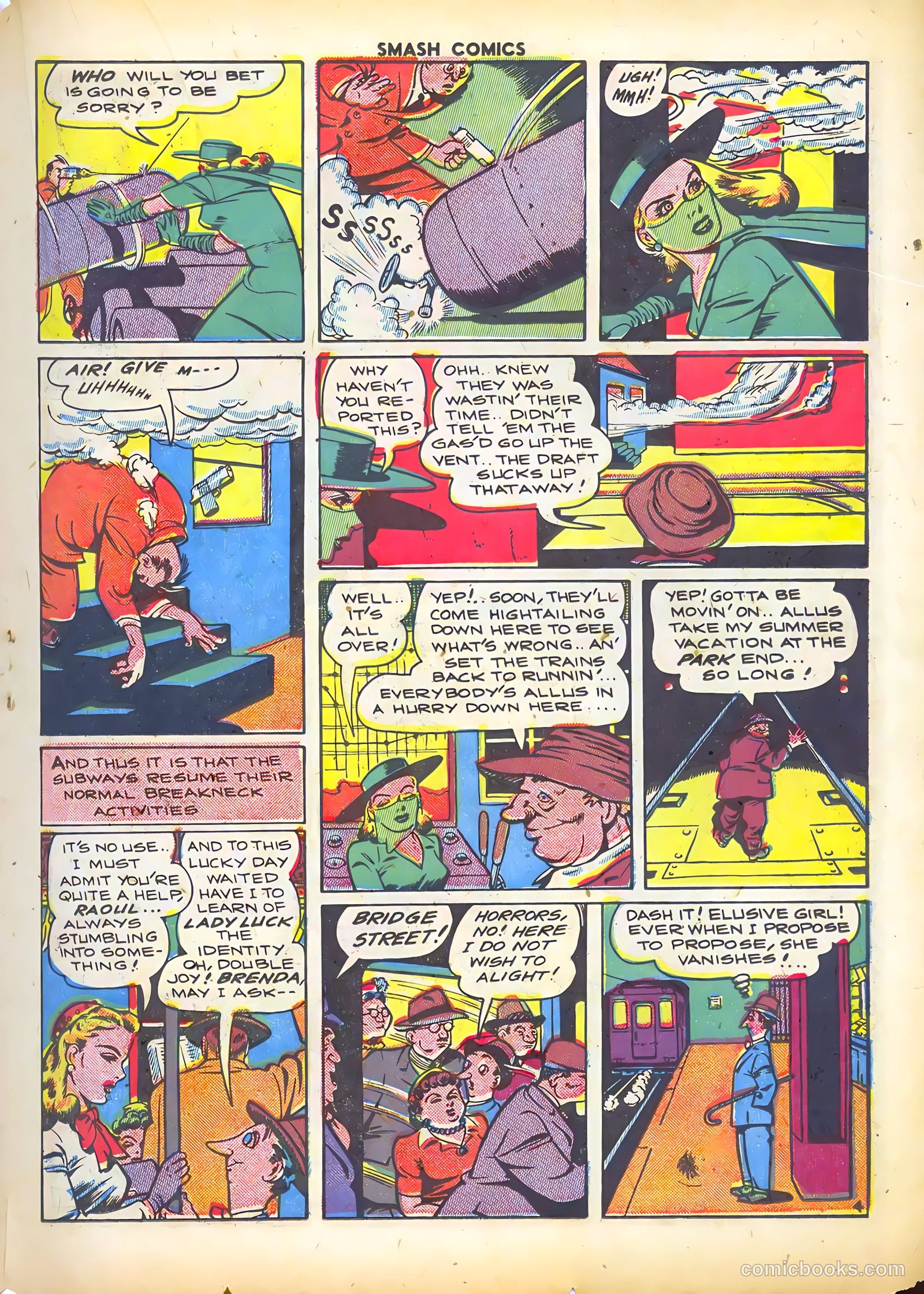 Smash Comics #54 (1944) — page 33 of 60